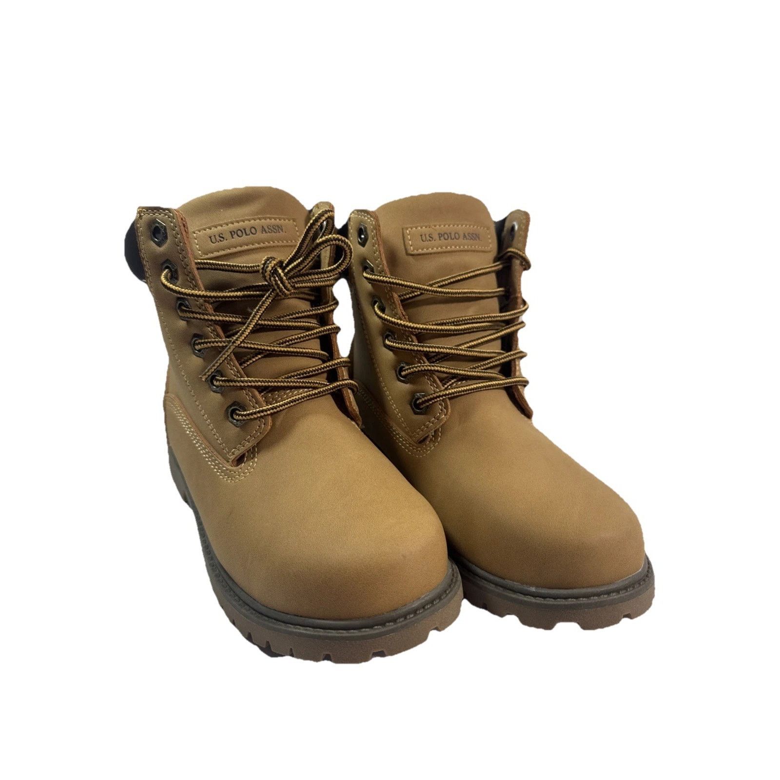 U.S. Polo Assn. U.S. Polo Assn. Owen High Boots, Brown Tan, Youth 3M Size US 5 / EU 37 - 1 Thumbnail