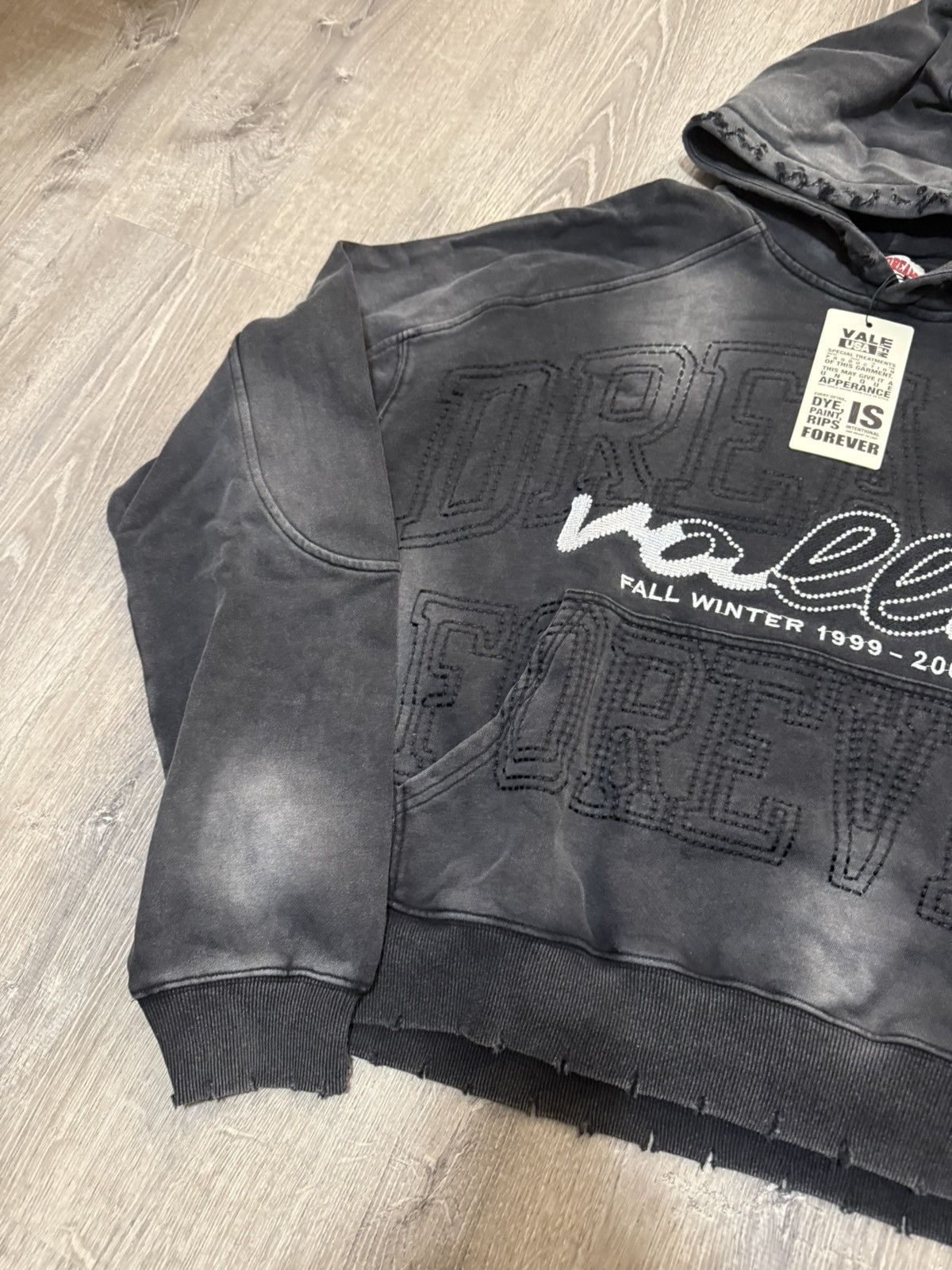 Vale Vale Forever Dreams Black Midnight Pullover Hoodie Size M Size US M / EU 48-50 / 2 - 3 Thumbnail