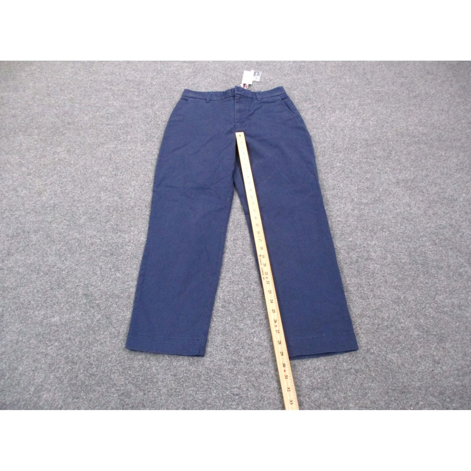 Vineyard Vines VINEYARD VINES Pants Women 6 Blue Chino Performance Mid Rise Straight NEW Size 28" / US 6 / IT 42 - 3 Thumbnail
