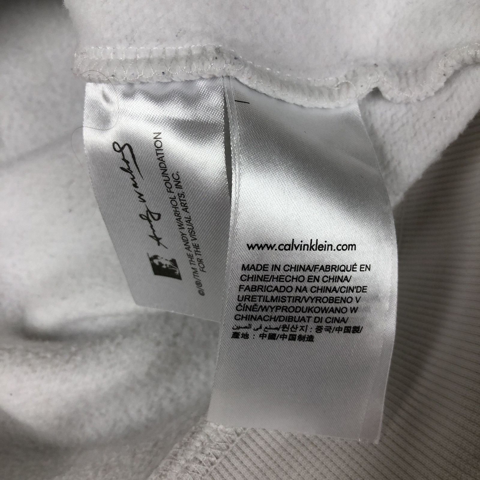 Raf Simons Raf Simons Era Calvin Klein x Andy Warhol Sweatshirt Size US L / EU 52-54 / 3 - 7 Thumbnail