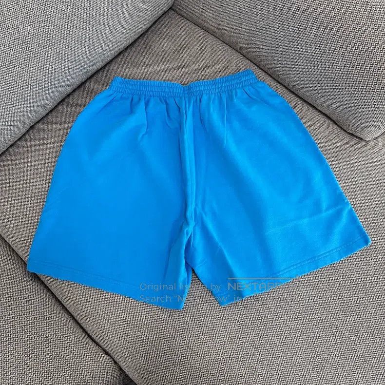 Balenciaga Balenciaga size M Blue Coke print shorts Size US 27 - 2 Thumbnail