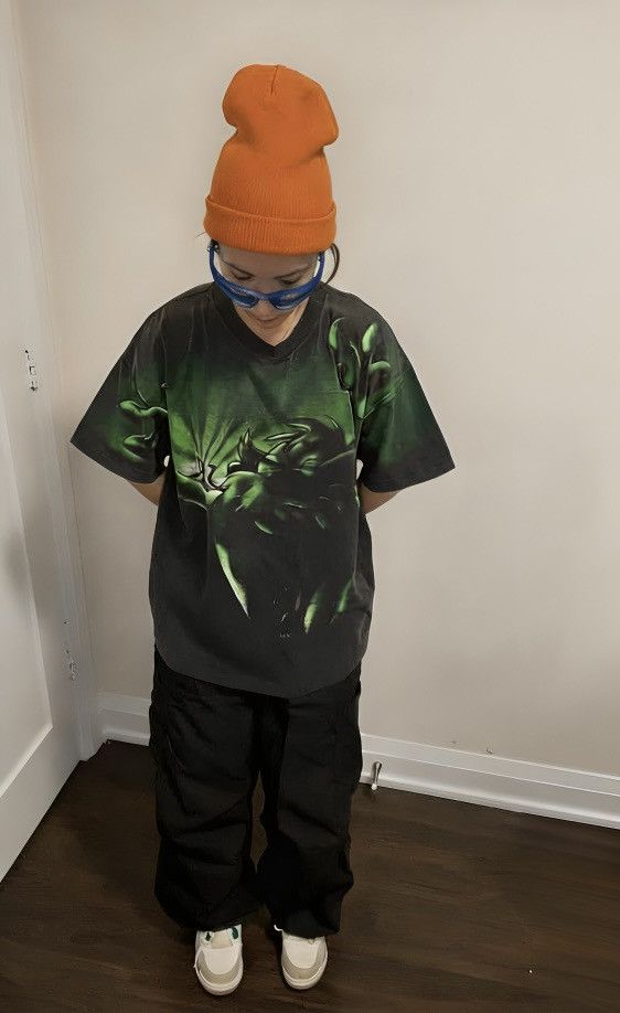 Other 1996 DATED! Taz Space Jam Collection Looney Tunes Green Tee Size US XL / EU 56 / 4 - 2 Thumbnail