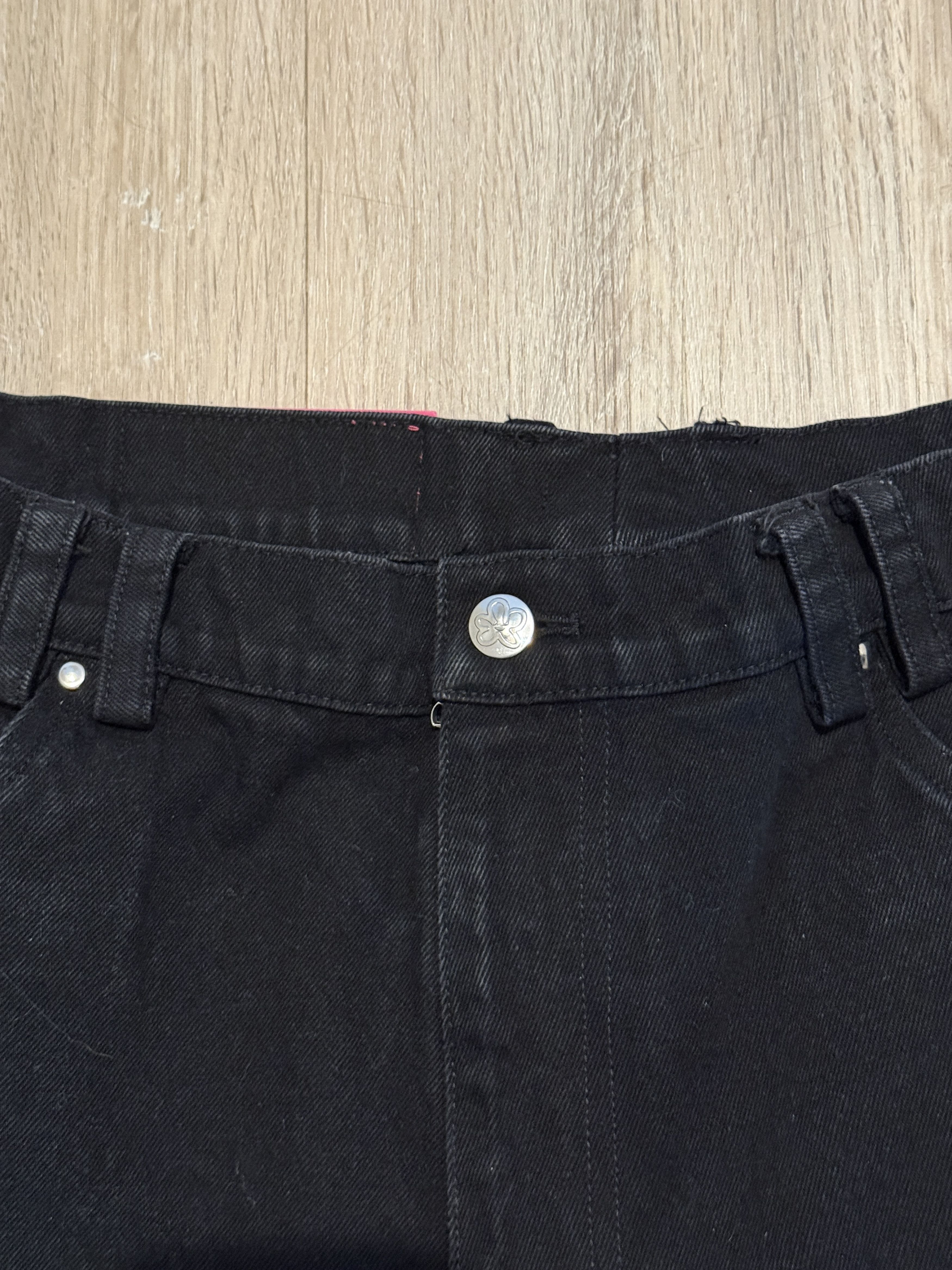Marshall Columbia Black denim shorts Size US 36 / EU 52 - 2 Thumbnail