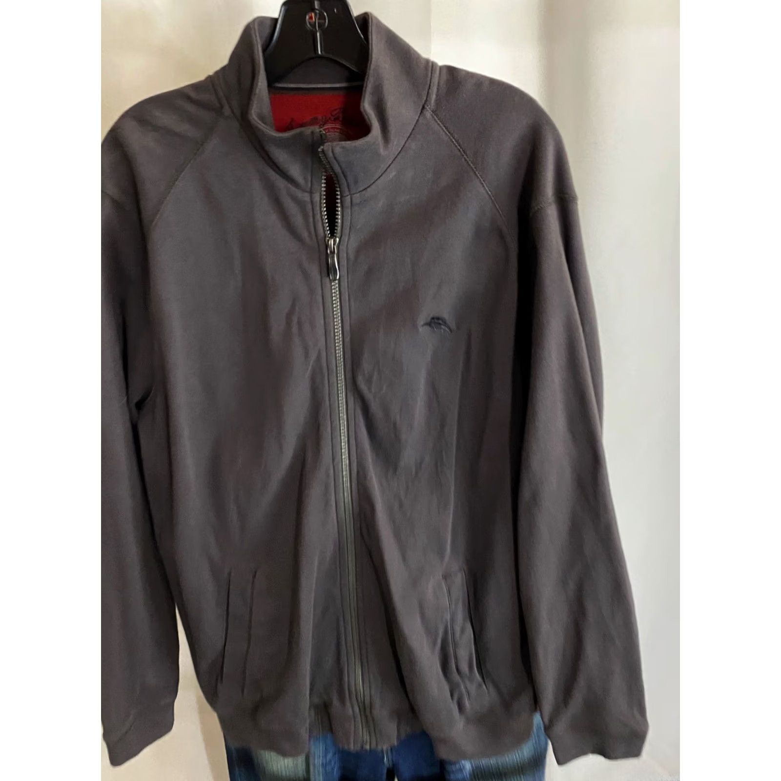 Tommy Bahama Tommy Bahama Sweater Gray Full Zip Large L Mens Cardigan Shopwear Size US L / EU 52-54 / 3 - 3 Thumbnail