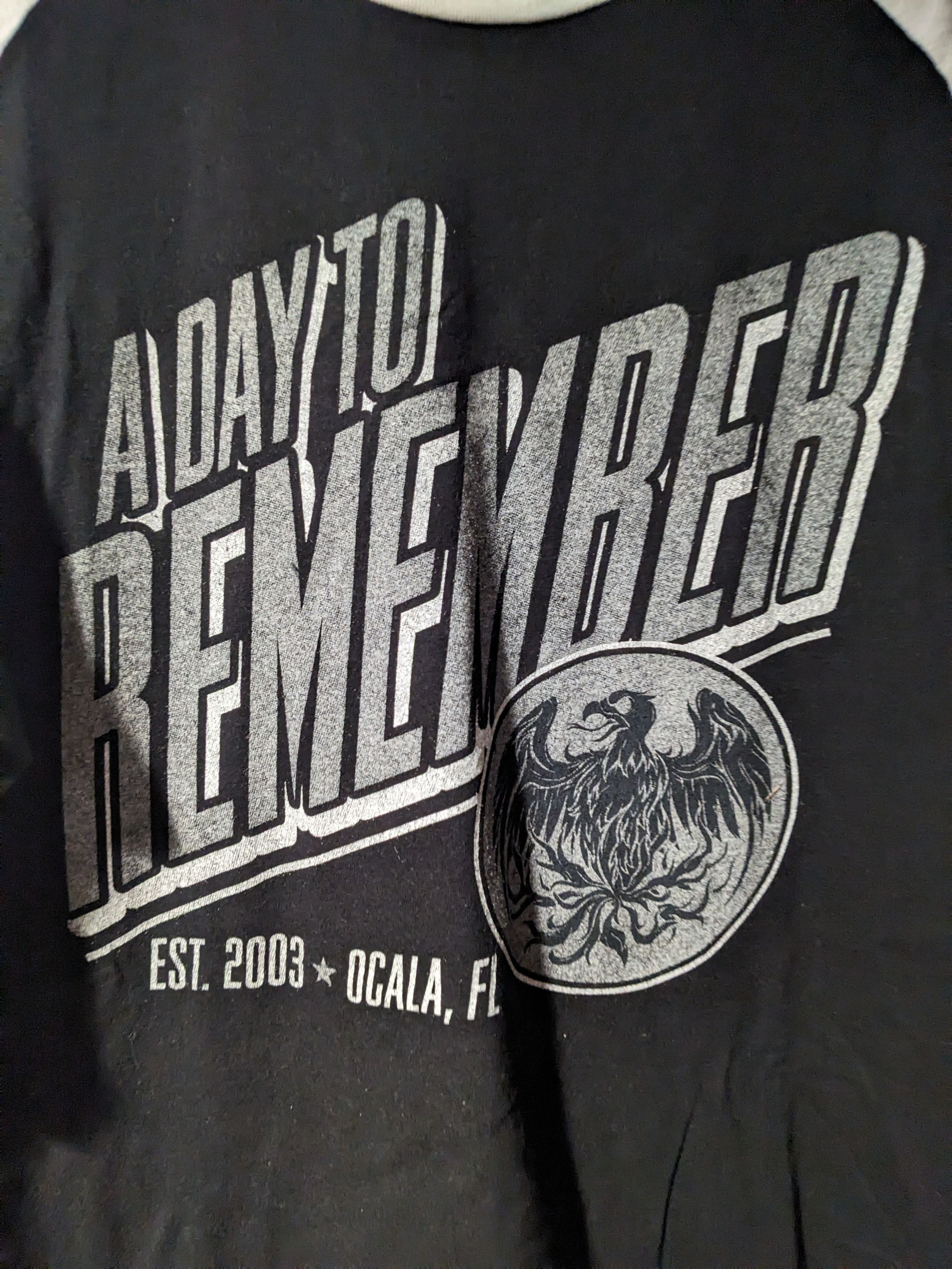 Band Tees Vintage 2003 A Day to Remember Band Baseball Long-Sleeve Size US XXL / EU 58 / 5 - 2 Thumbnail