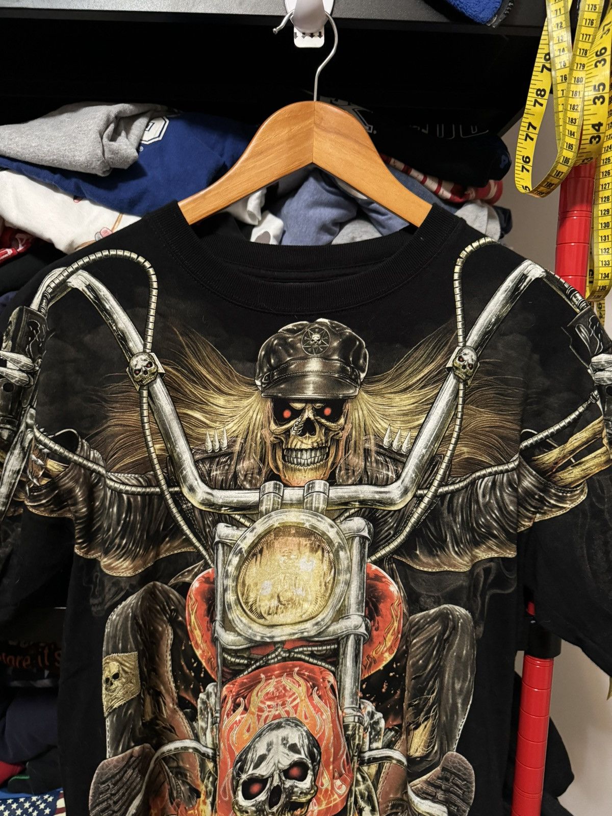 Vintage Vintage Front and back Biker T shirt Size US M / EU 48-50 / 2 - 2 Thumbnail