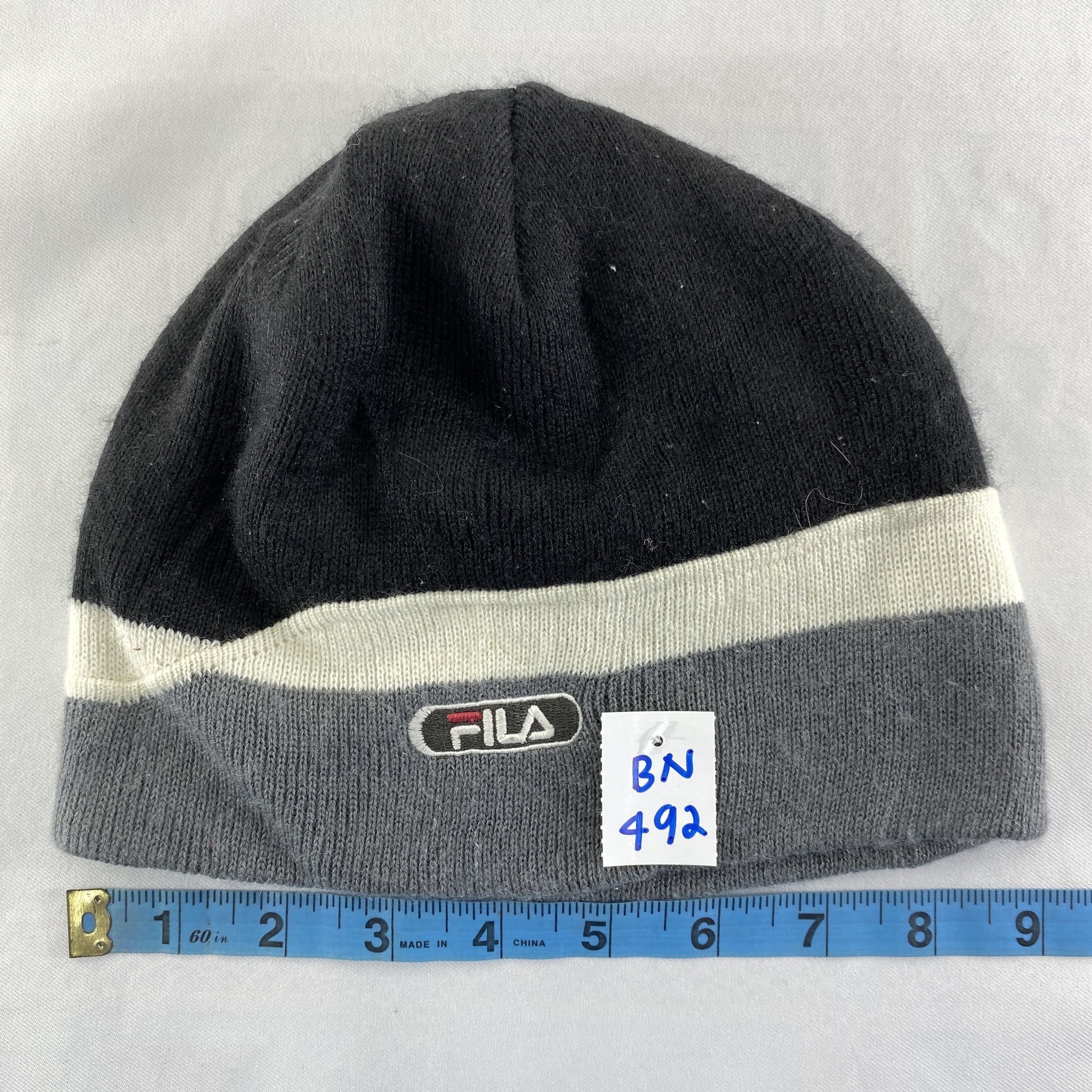 Fila Fila Embroidery Snow Cap Hat Beanie -BN492 Size ONE SIZE - 4 Thumbnail