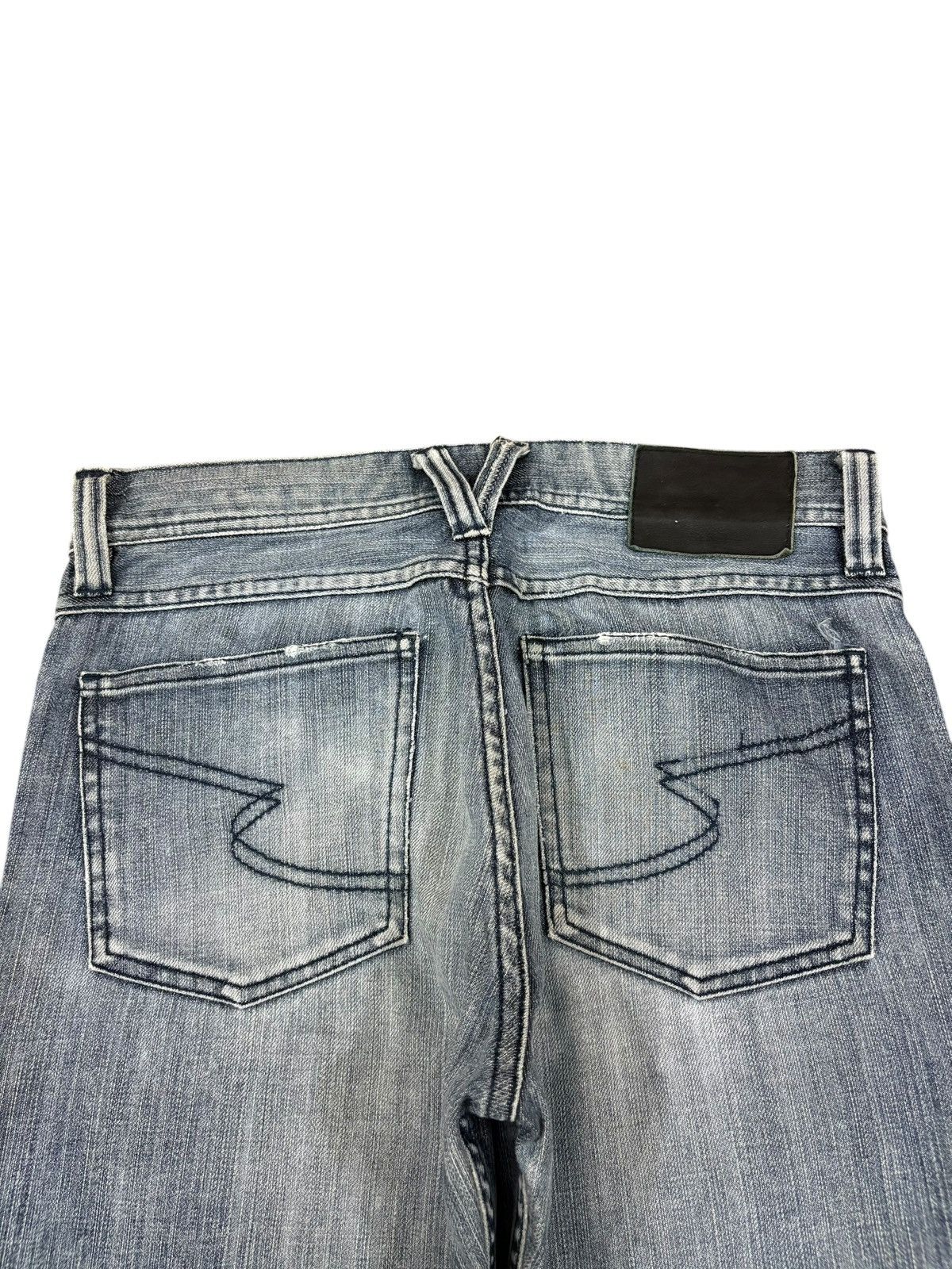 semanticdesign Vintage Japanese Semantic Design Distressed Frayed Jeans Size US 30 / EU 46 - 8 Thumbnail