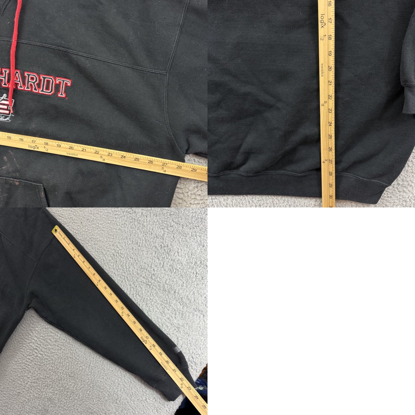 Chase Authentics VINTAGE Chase Authentics Sweatshirt Men 2XL Black Hoodie Nascar 90s Sport Pullover Size US XXL / EU 58 / 5 - 8 Thumbnail