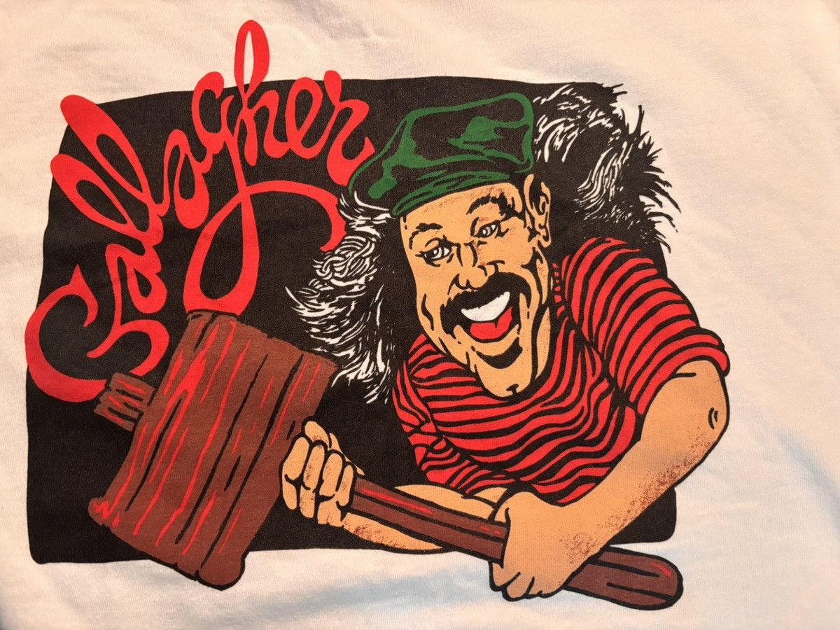 Hanes × Vintage Vintage autographed Gallagher shirt Size US XL / EU 56 / 4 - 5 Thumbnail