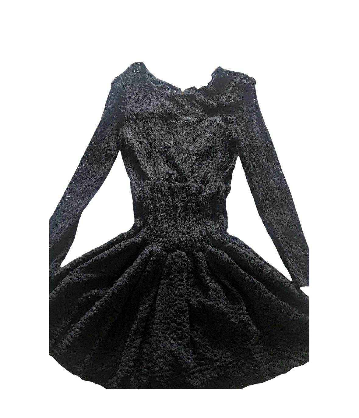 Maje New Maje Lace Dress -French Designer Sister Label Of Sandro Size M / US 6-8 / IT 42-44 - 1 Thumbnail