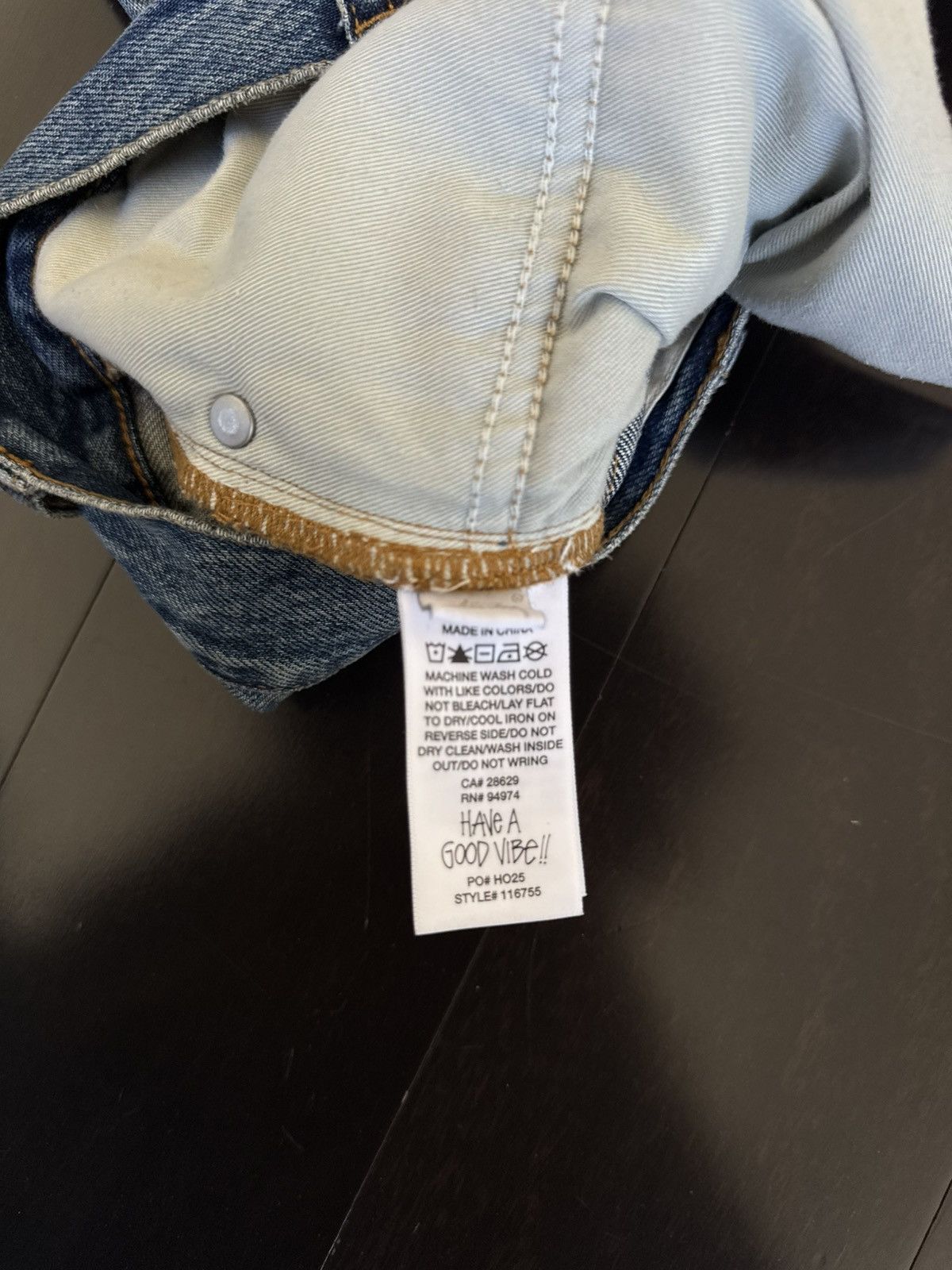 Stussy BIG OL' JEAN DENIM Size US 30 / EU 46 - 5 Thumbnail