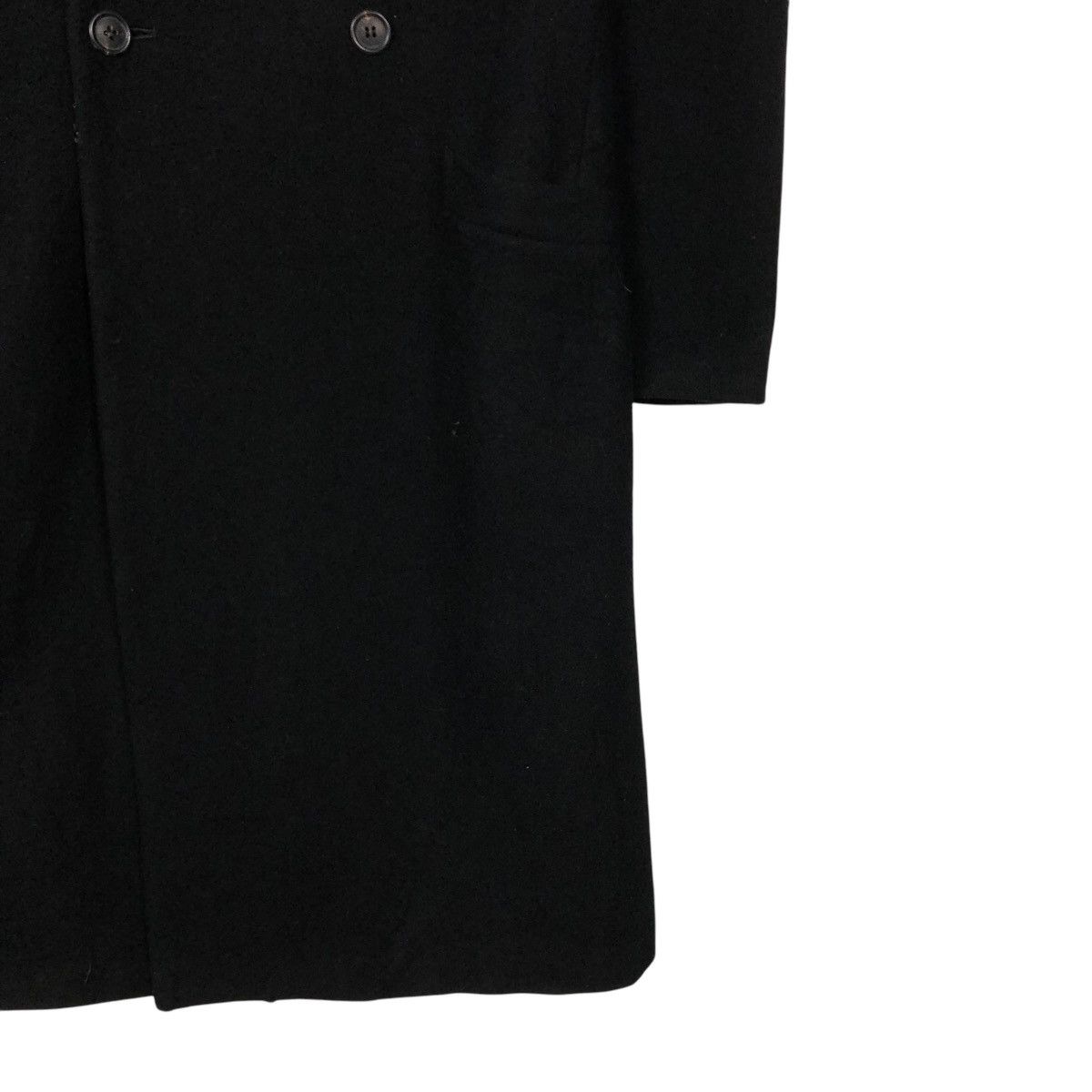 Yohji Yamamoto 🔥ICONIC BLACK Y’S YOHJI YAMAMOTO LONG JACKET DOUBLE BREAST Size M / US 6-8 / IT 42-44 - 8 Thumbnail