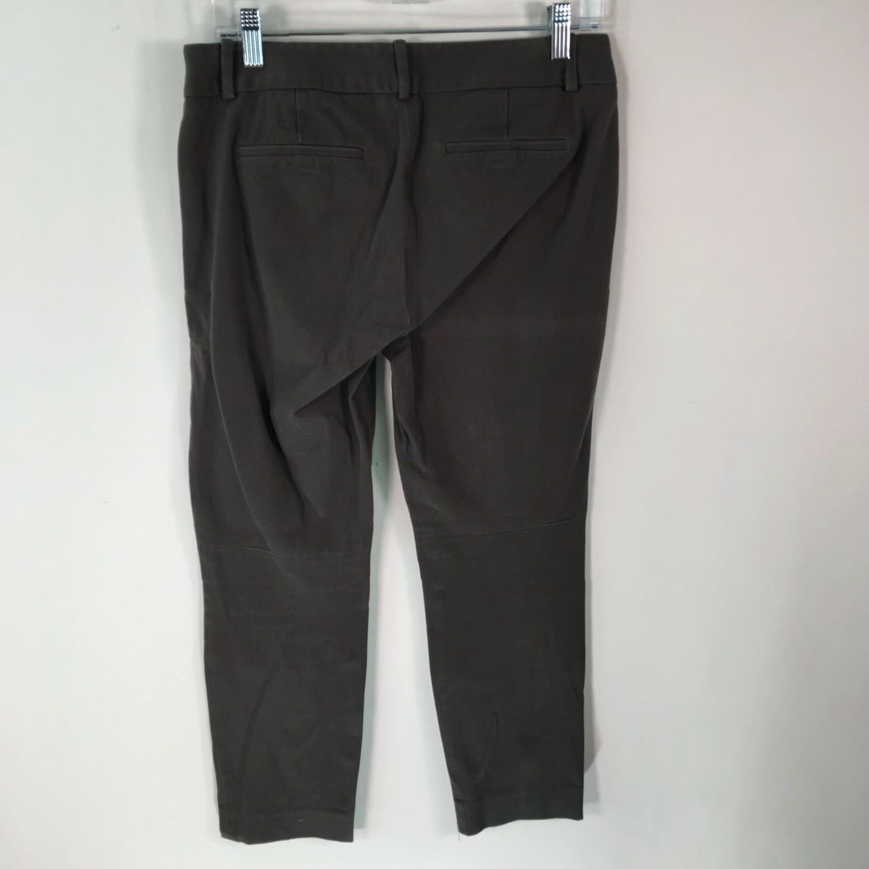 J.Crew VINTAGE J. Crew Womens City Fit Stretch Casual Brown Dress Pants Size 8 Size 32" / US 10 / IT 46 - 2 Thumbnail
