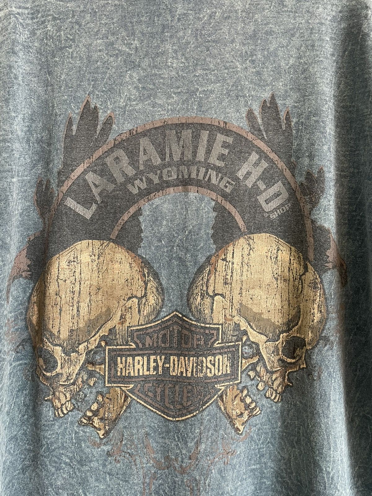 Harley Davidson × Vintage Harley Davidson Skull Size US M / EU 48-50 / 2 - 3 Thumbnail