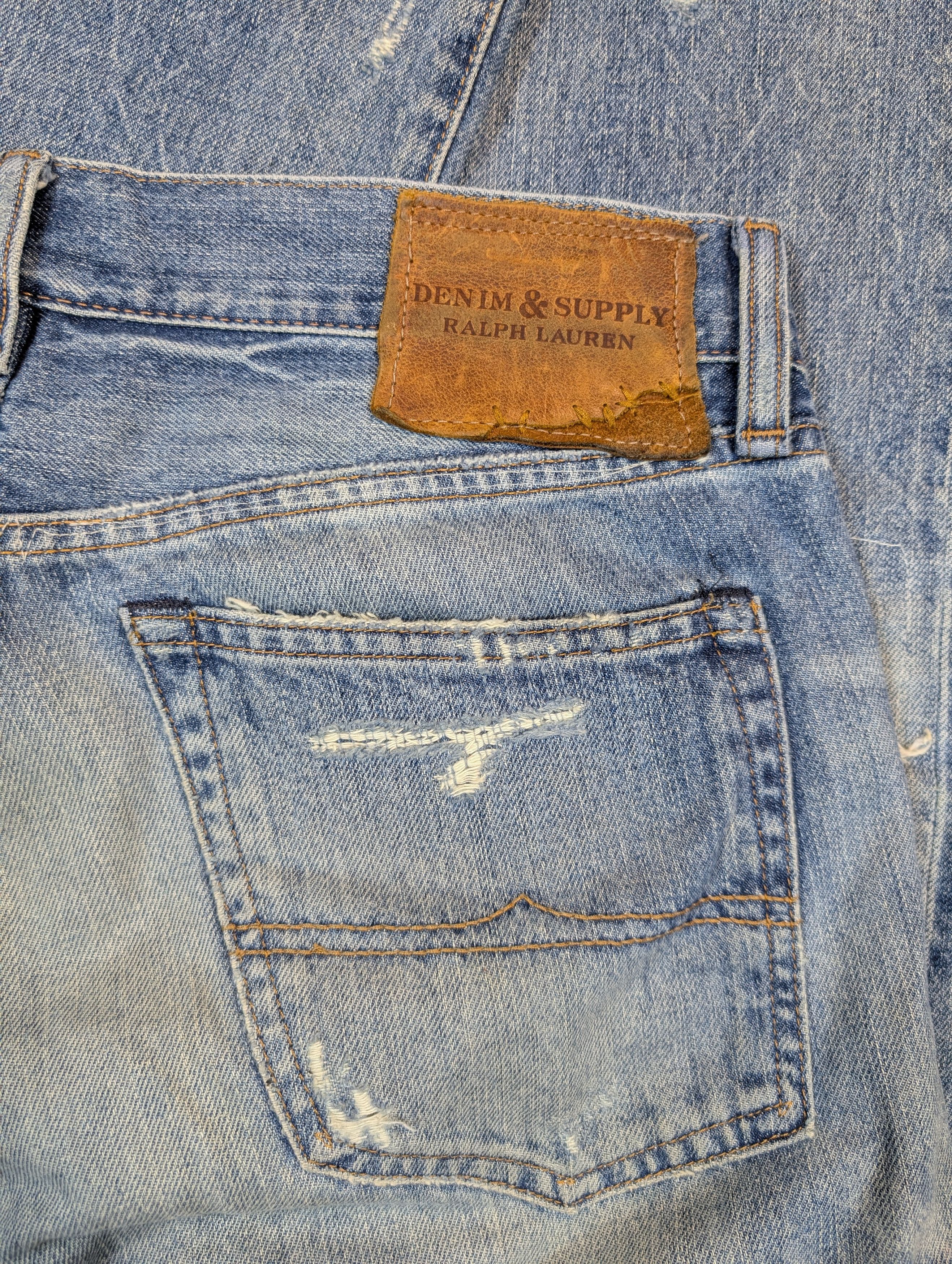 Denim & Supply Ralph Lauren Ralph Lauren Denim & Supply Washed Distressed Patched Jeans Size US 30 / EU 46 - 5 Thumbnail