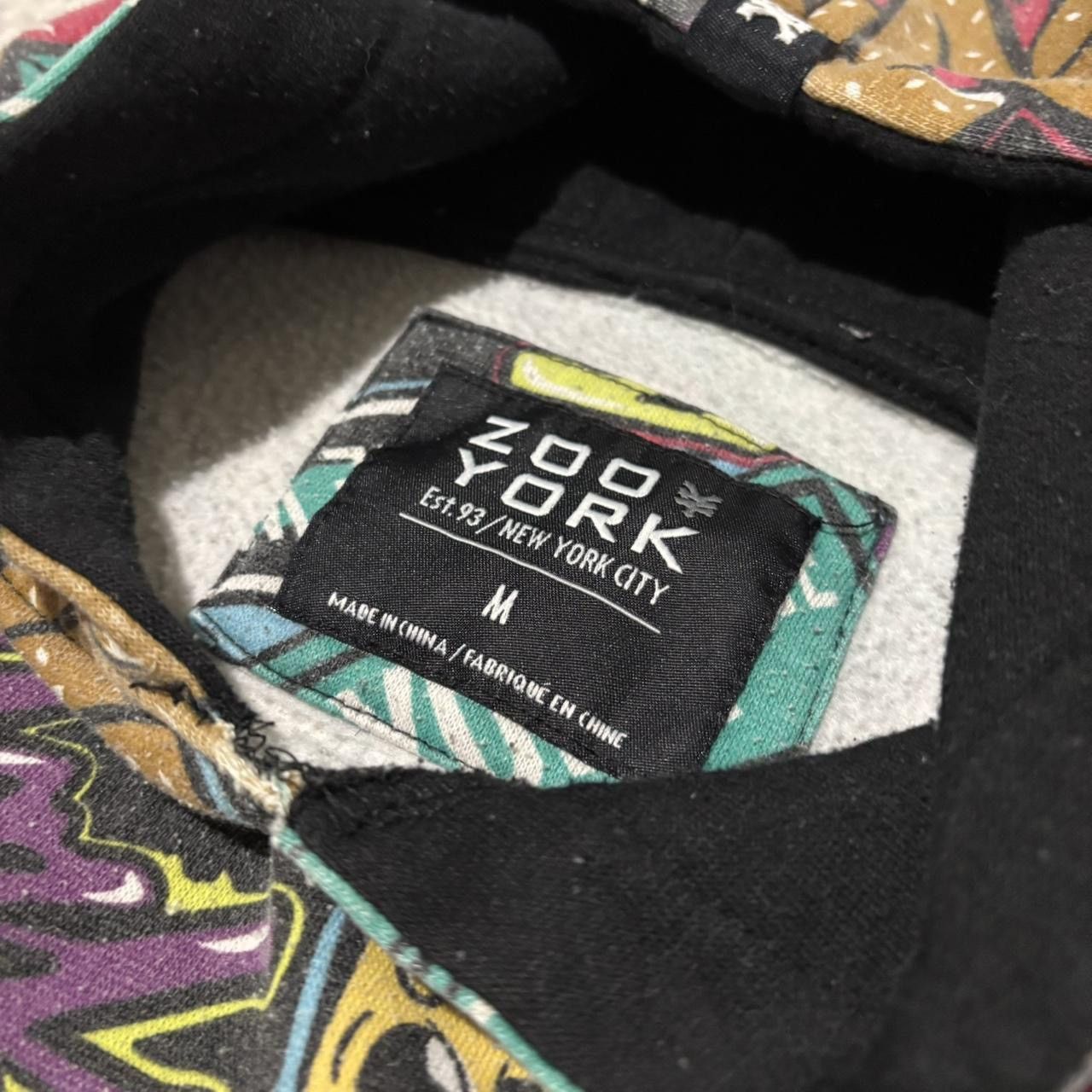 Zoo York Vintage Y2K Zoo York Full Print Graffiti Hoodie Size US M / EU 48-50 / 2 - 4 Thumbnail