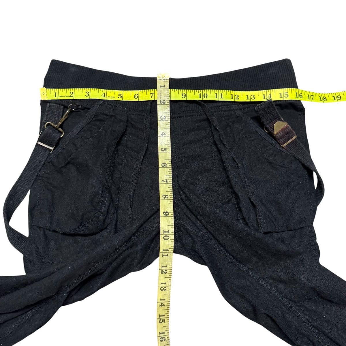 Le Grande Bleu (L.G.B.) G.O.A Suspender Parachute Pants Cropped Size US 29 - 16 Thumbnail
