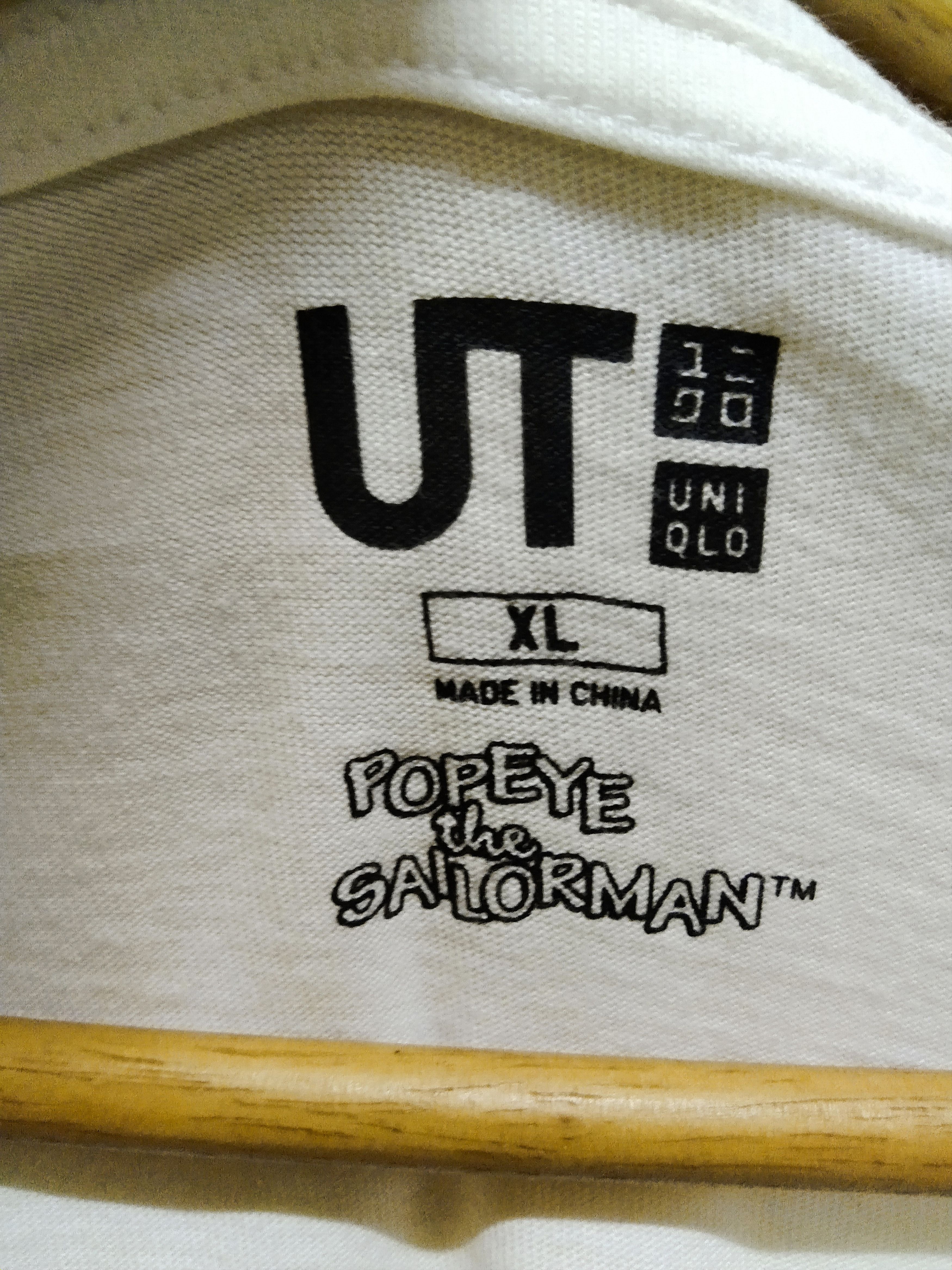 Cartoon Network × Uniqlo Popeye Long Sleeve Shirt Size US L / EU 52-54 / 3 - 5 Thumbnail