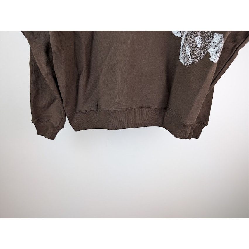 Off-White o1rshd1 Logo Skate Hoodie in Chocolate / White Size US M / EU 48-50 / 2 - 11 Thumbnail