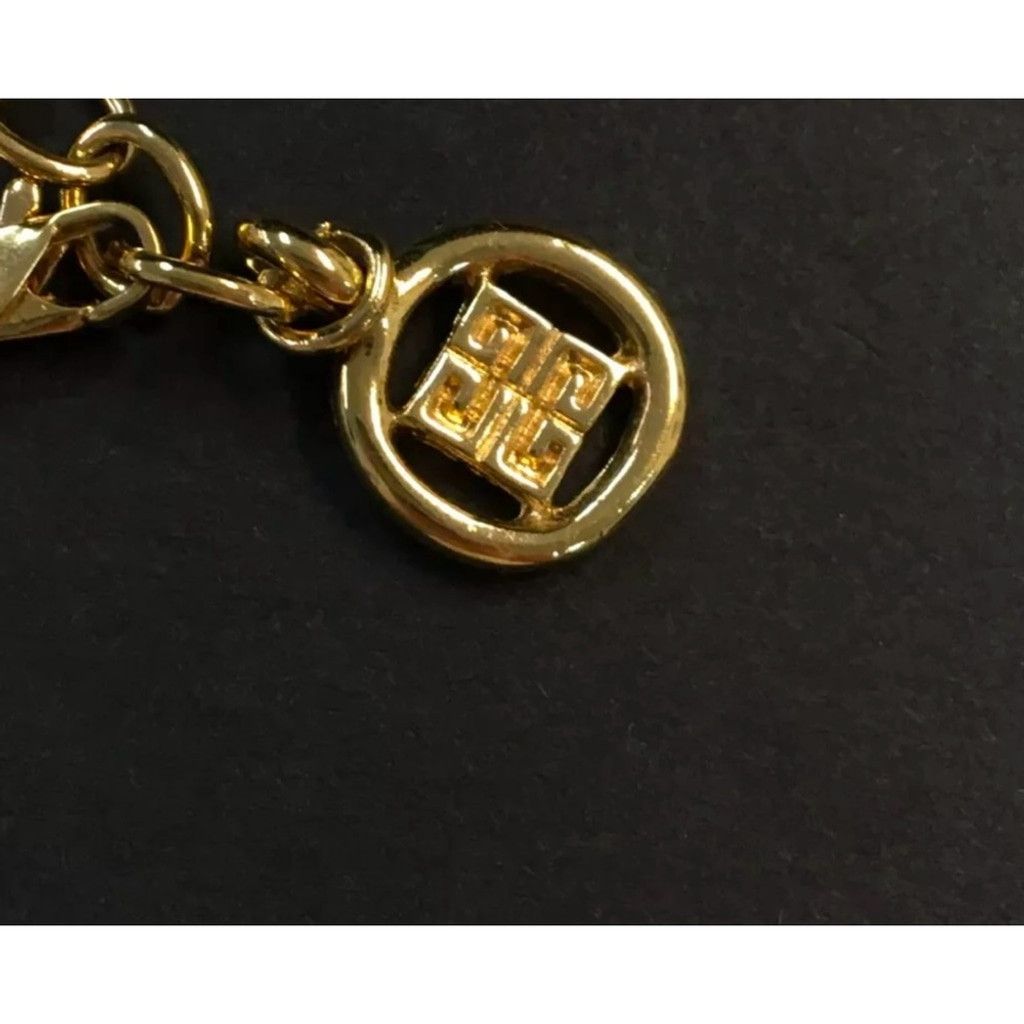 Givenchy Givenchy 4 G logo gold and crystal necklace Size ONE SIZE - 2 Thumbnail