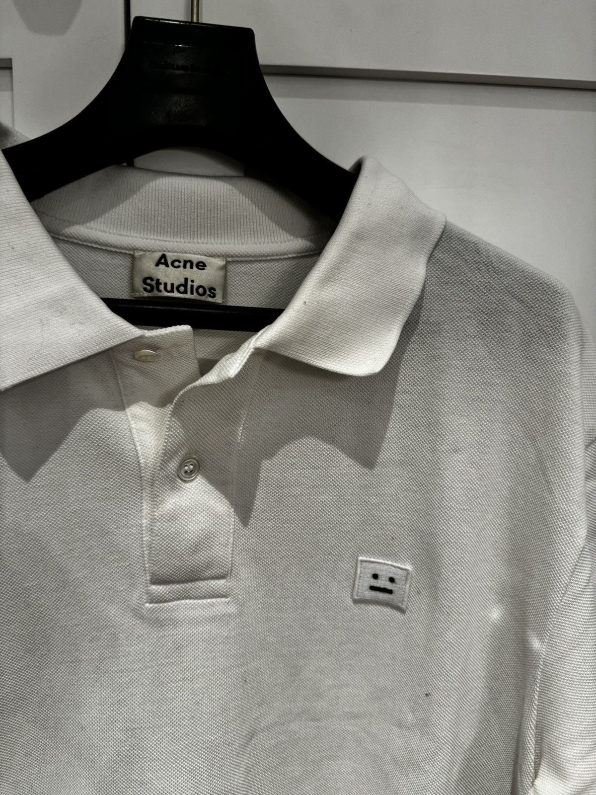Acne Studios Acne Studios Falco Face Polo Size US L / EU 52-54 / 3 - 2 Thumbnail
