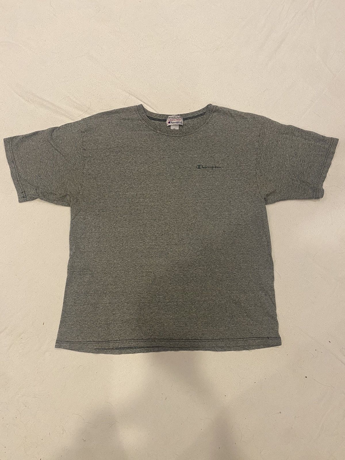 Champion Vintage Cloth Champion Green White Tee Size US XL / EU 56 / 4 - 1 Thumbnail