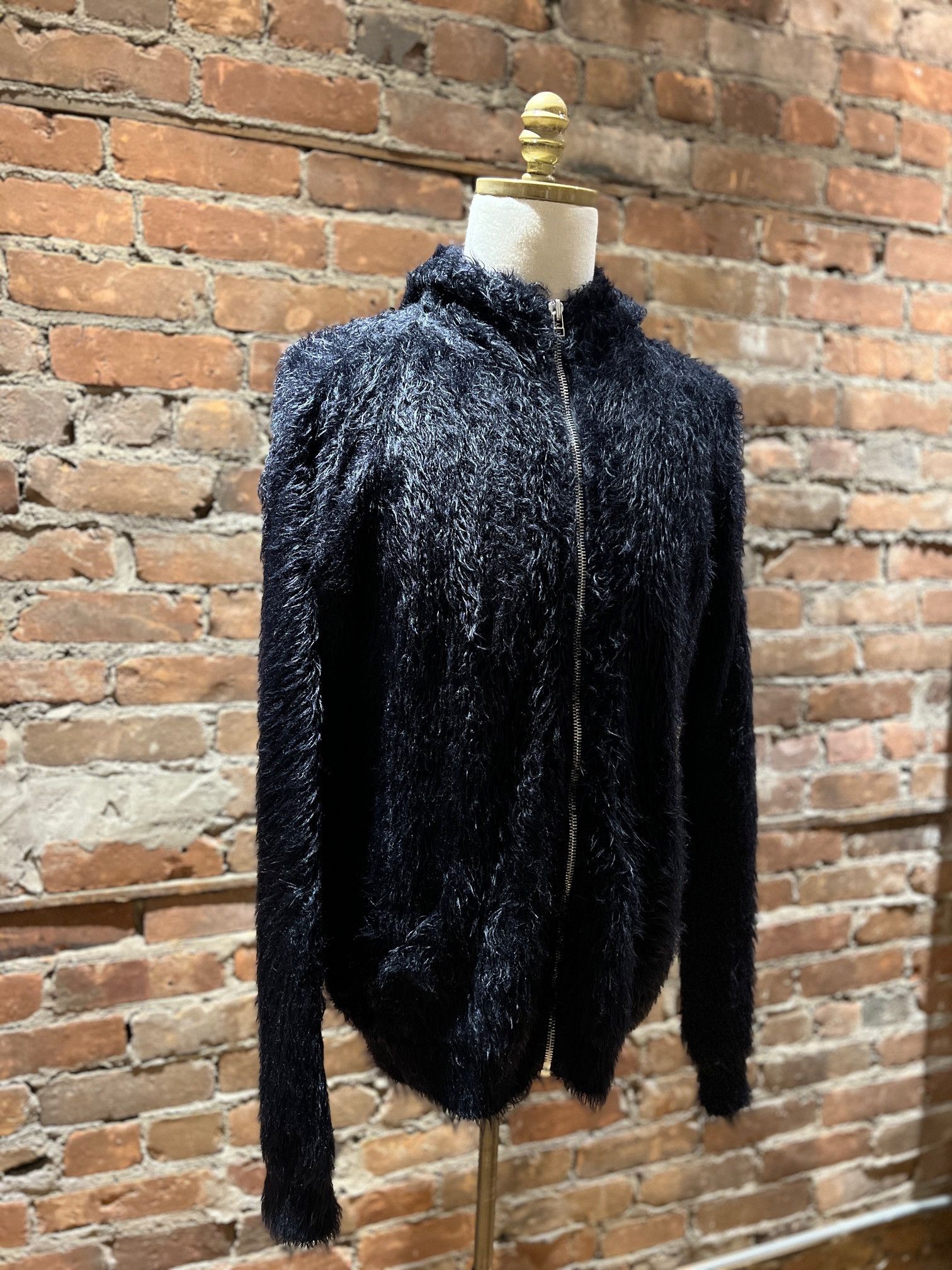 Faith Connexion Faith Connexion Shaggy Faux-Fur Zip Hoodie Size US S / EU 44-46 / 1 - 2 Thumbnail