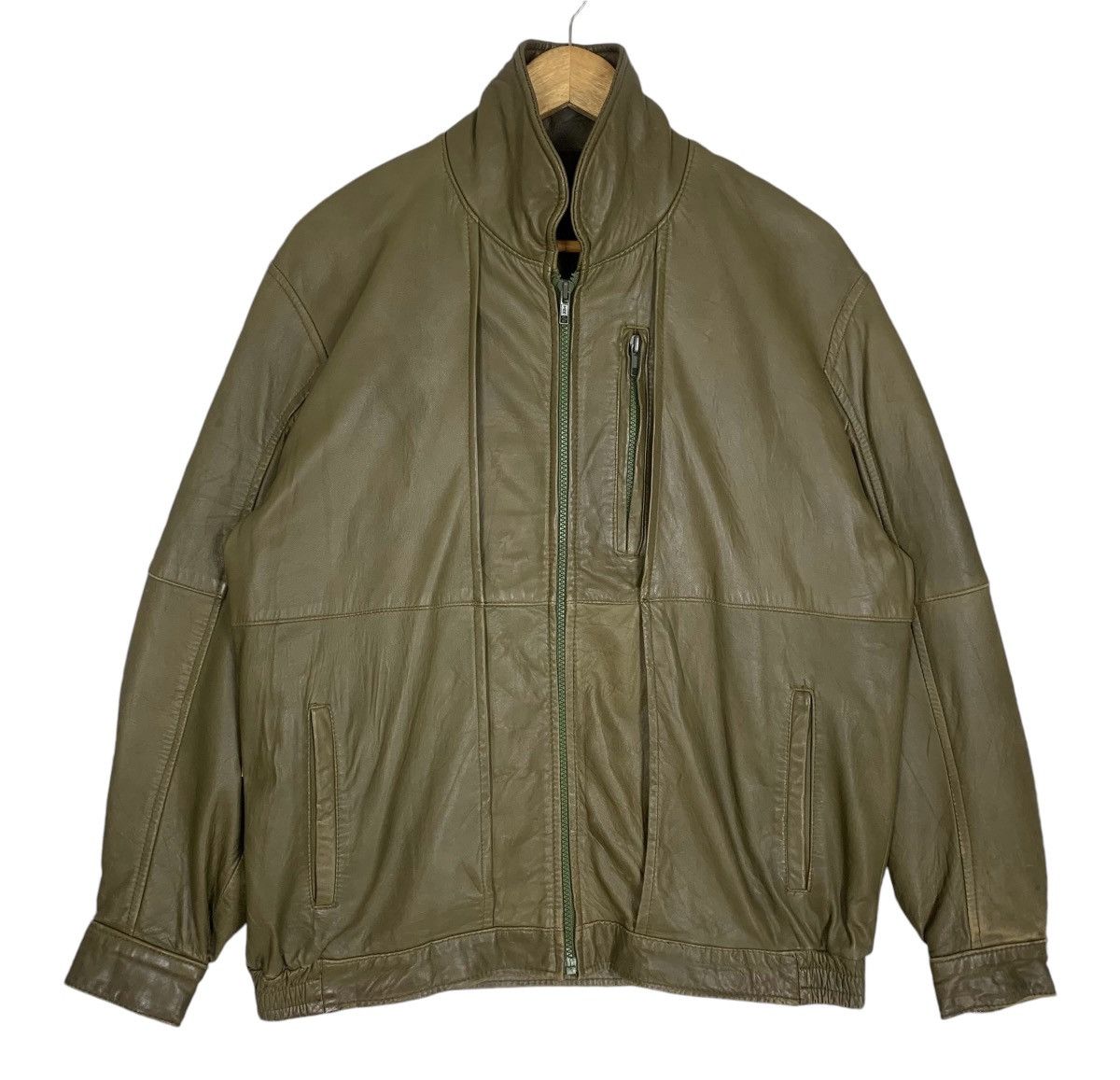 Bally Swiss Luxury Designer Fashion Leather Jacket