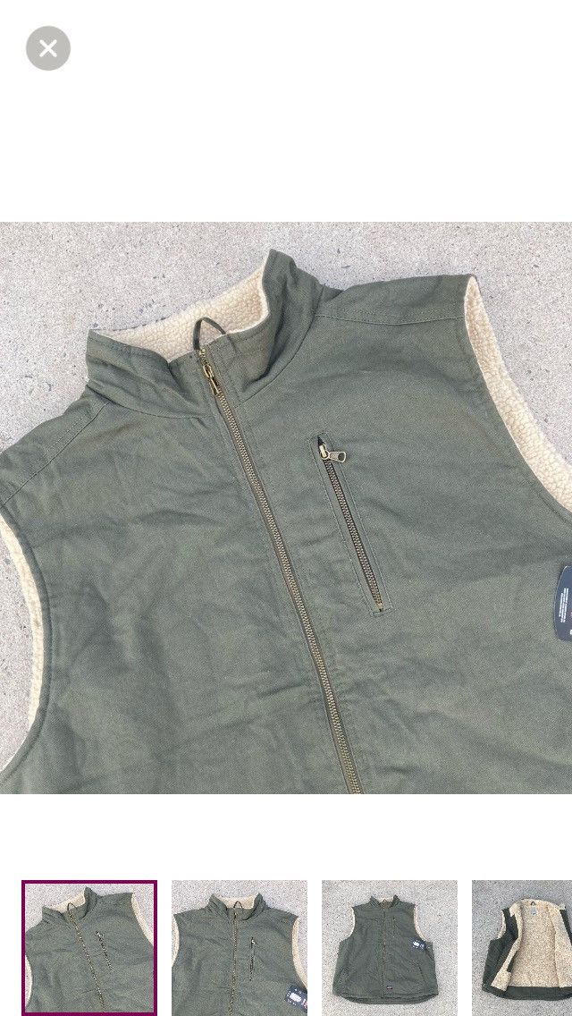 Dickies Dickies Men’s 3XL (54-56) Canvas Sherpa Lined Work Vest Size US XXL / EU 58 / 5 - 1 Thumbnail