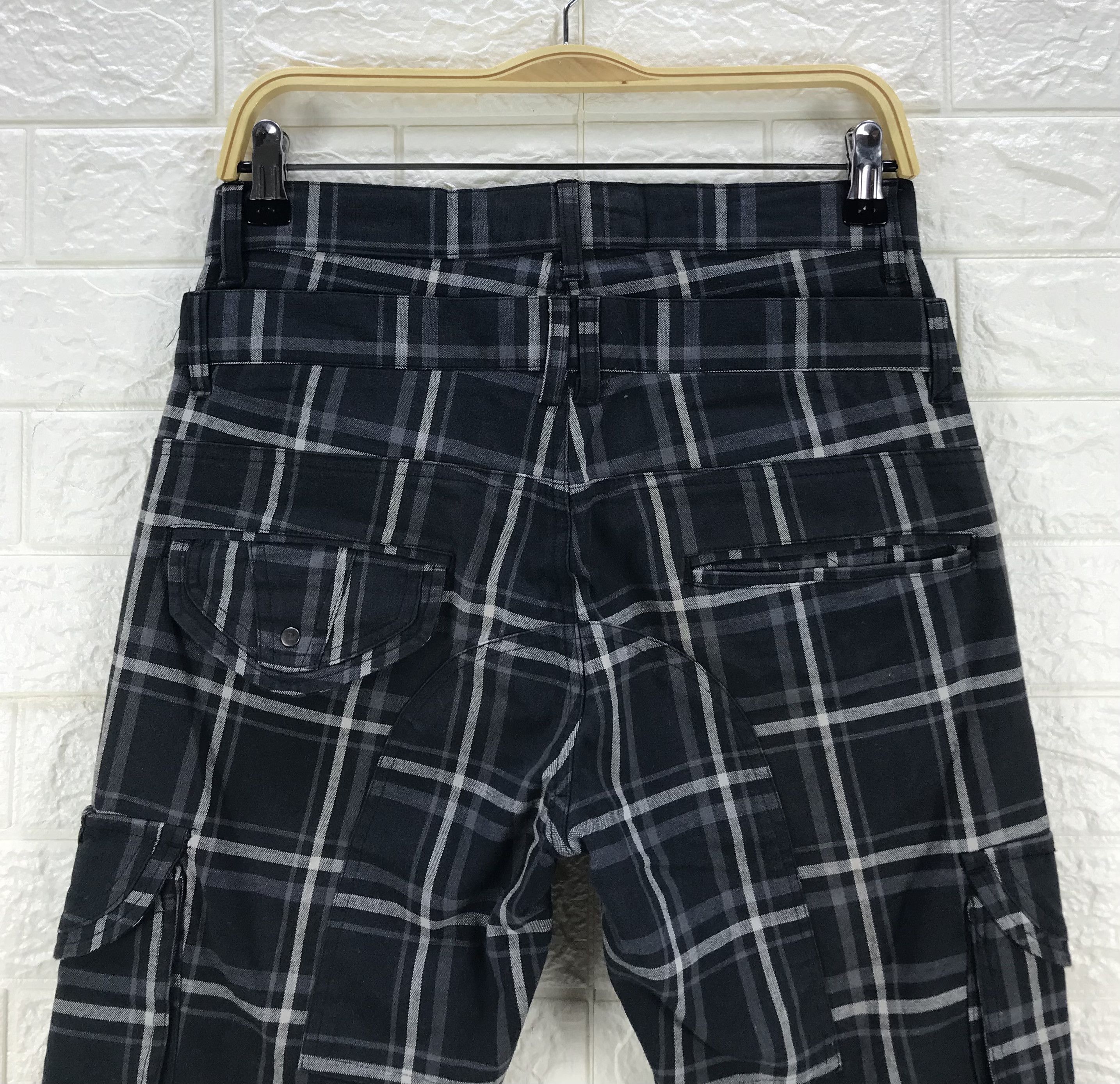 Japanese Brand Vintage Punk Explosion DoubleWaist Seditionaries Cargo Pants Size US 30 / EU 46 - 6 Thumbnail