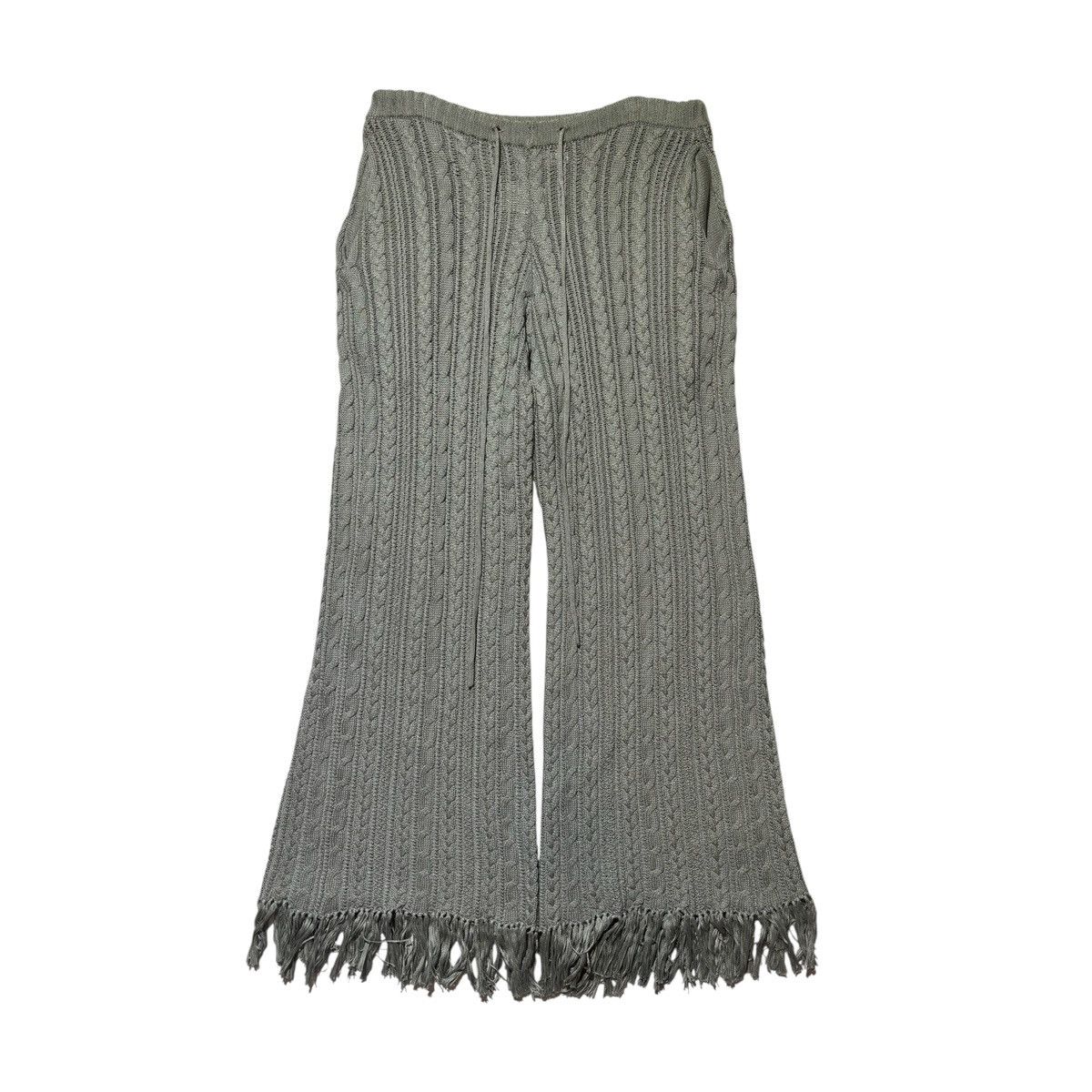 Christian Dada Woven knit adjustable wide leg pant Size US 32 / EU 48 - 1 Thumbnail