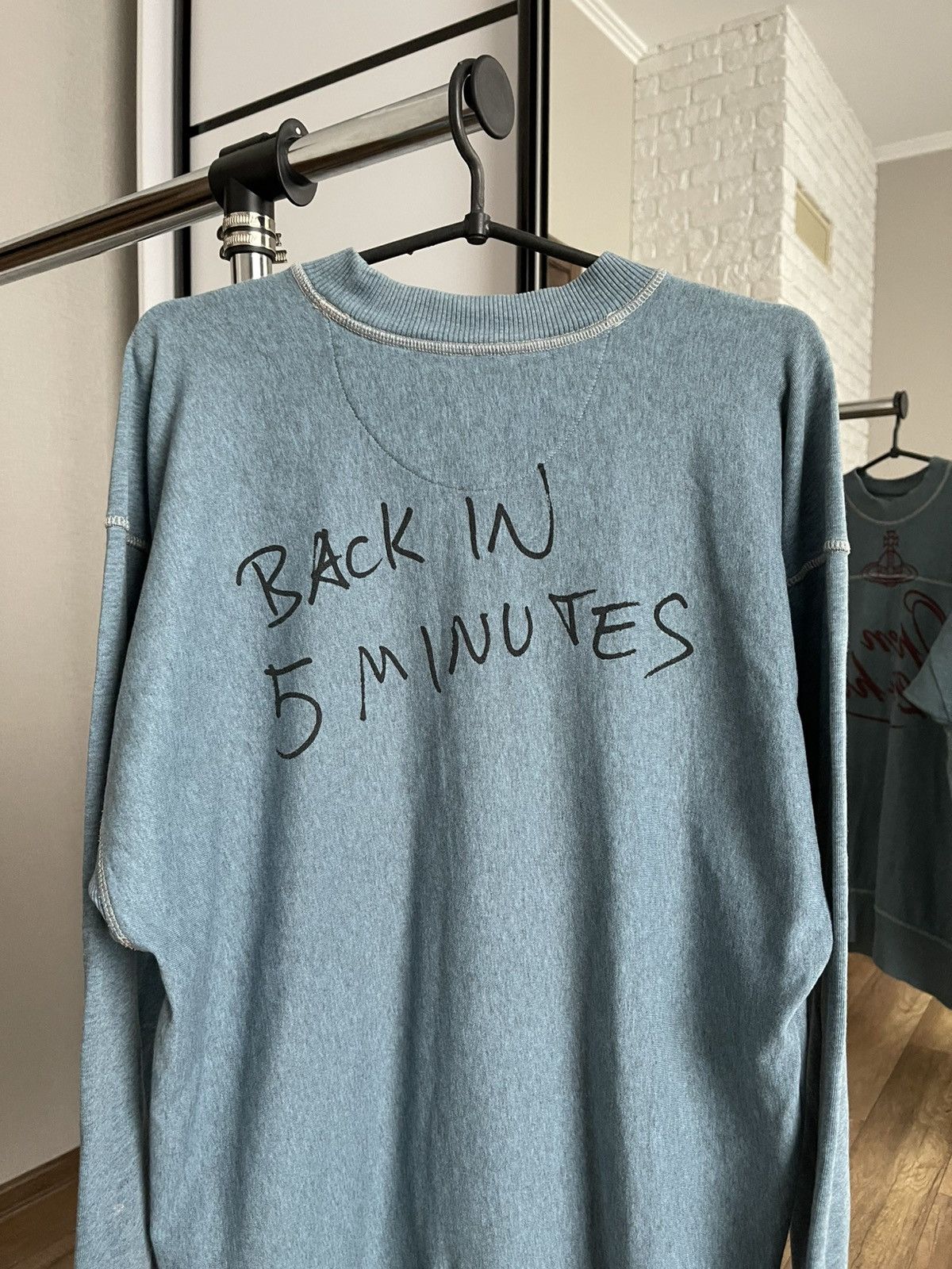 Vivienne Westwood Vivienne Westwood Square Sweatshirt Open 24 Hours Crewneck Size US S / EU 44-46 / 1 - 10 Thumbnail