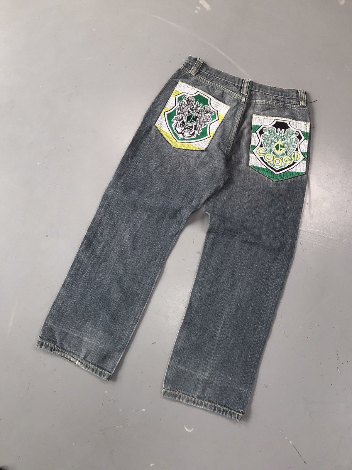 Coogi × Vintage Rare vintage Coogi twin snake 🐍 embroidered denim Size US 32 / EU 48 - 10 Thumbnail