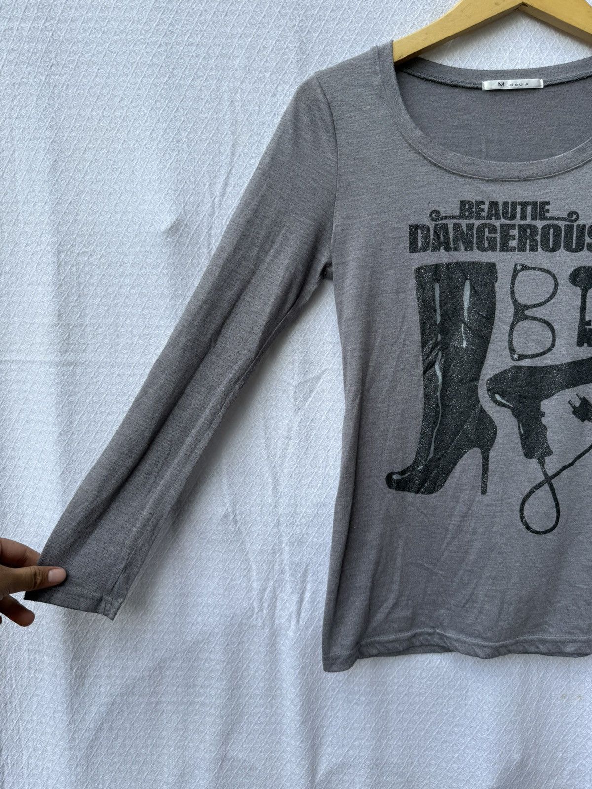 20471120 M deux Beaute Dangerous Longsleeve Size US XS / EU 42 / 0 - 5 Thumbnail
