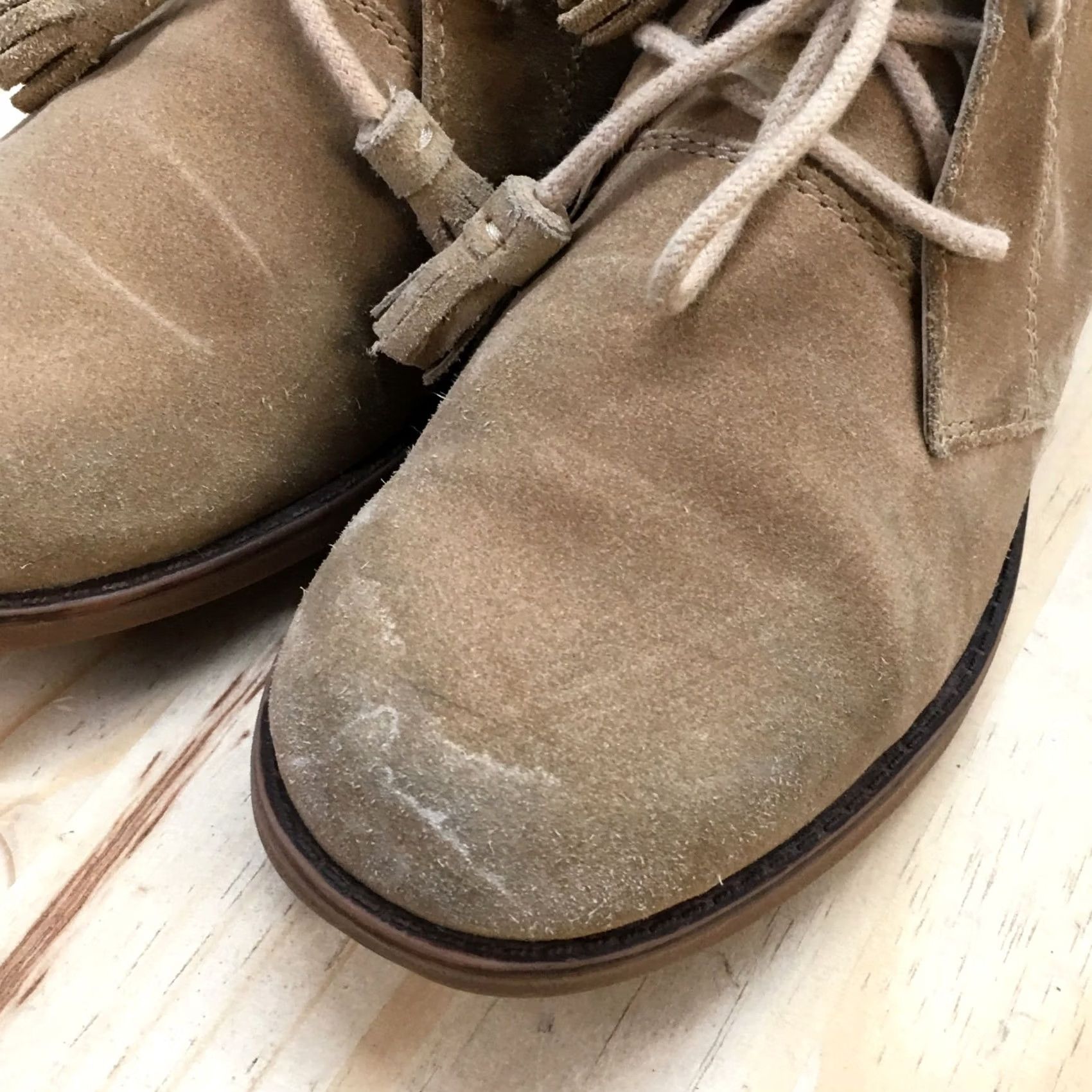 Hush Puppies Hush Puppies Moyen Tassels Ankle Boots Womens 6.5 Brown Leather Lace Up Casual Bootie Size US 7 / IT 37 - 3 Thumbnail