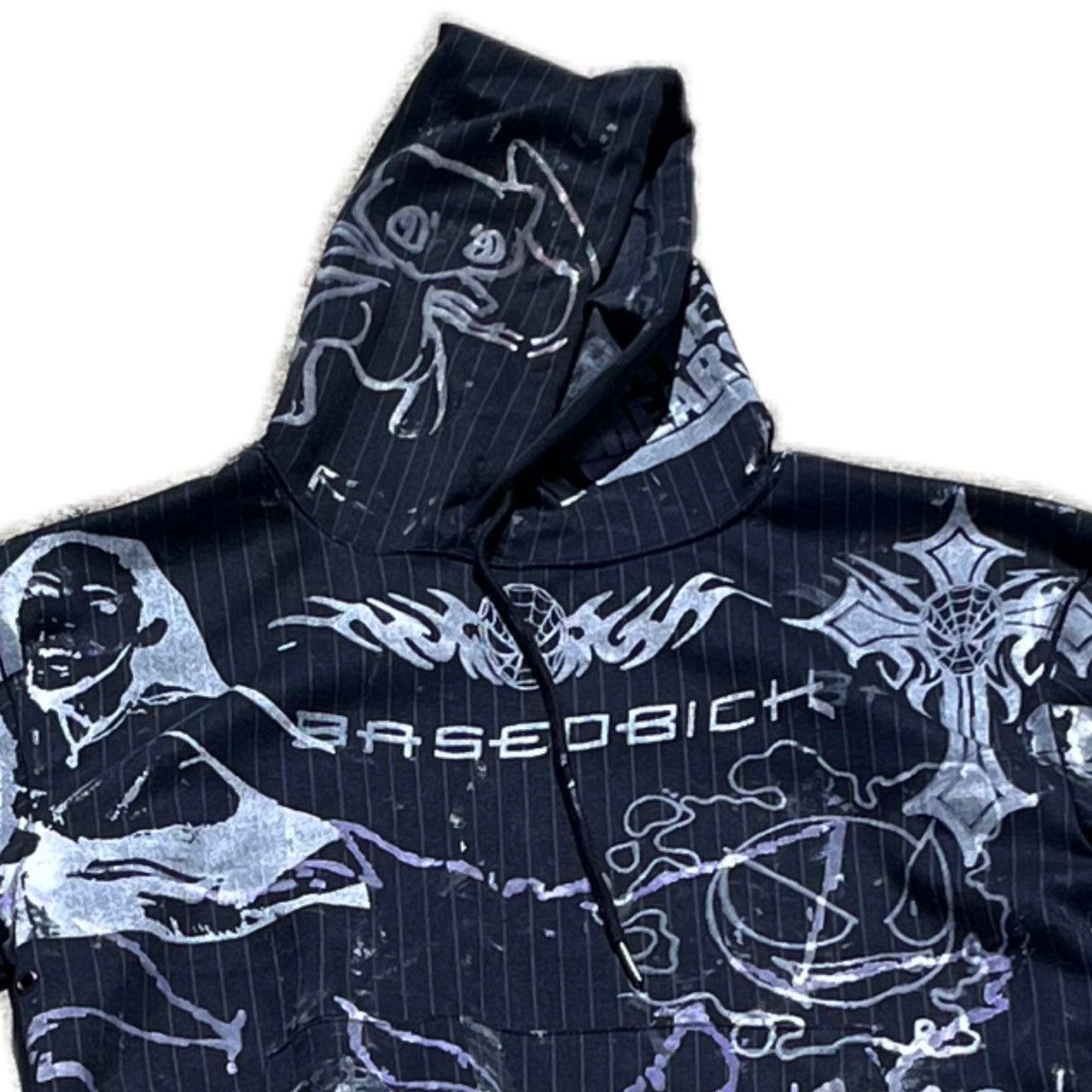 Other Basedbich 1of1 mens pinstripe hoodie M Size US M / EU 48-50 / 2 - 8 Thumbnail