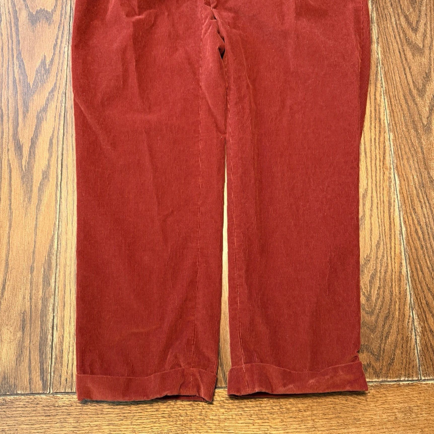 Velvet Ben Silver Charleston Pants Men’s 36x32 Brown Corduroy Velvet Italy Cuffed Size US 38 / EU 54 - 2 Thumbnail