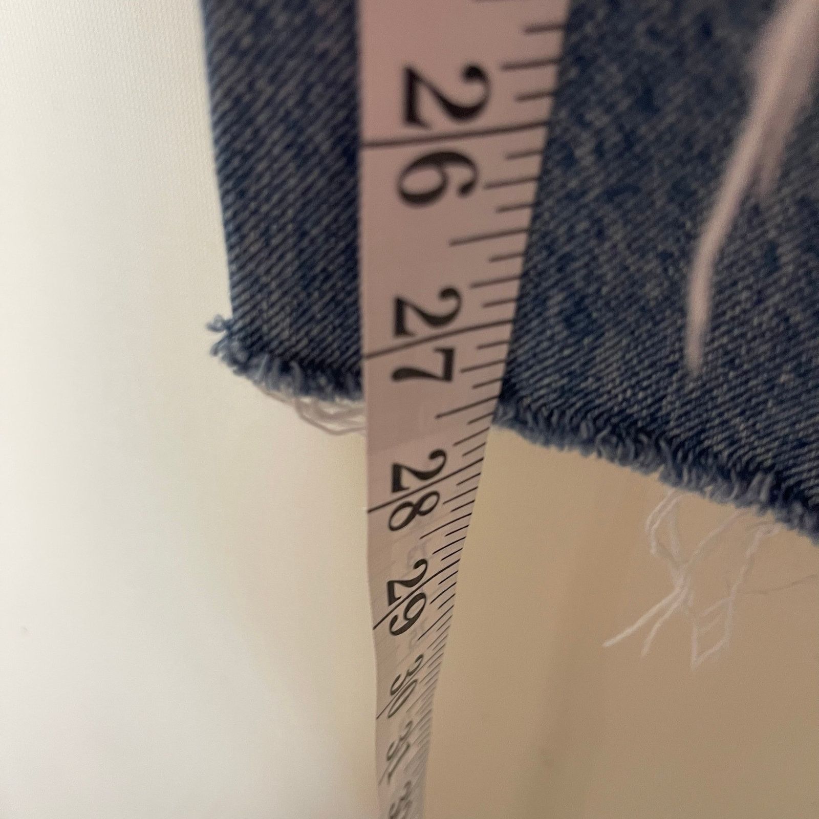 SLVRLAKE SLVRLAKE Hero High Rise Cropped Straight Leg Jeans sz 30 Size 30" / US 8 / IT 44 - 4 Thumbnail