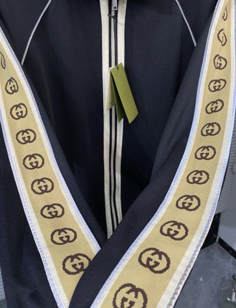 Gucci Gucci String logo school uniform jacket 2501-Nextarrow Size US XL / EU 56 / 4 - 5 Thumbnail