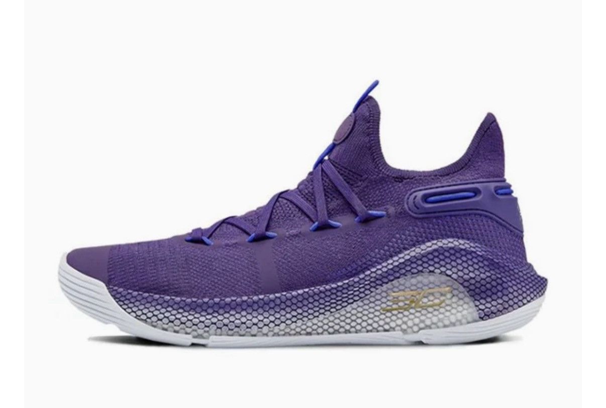 Under Armour Under Armour Curry 6 ‘ Violet ‘ Size US 13 / EU 46 - 3 Thumbnail