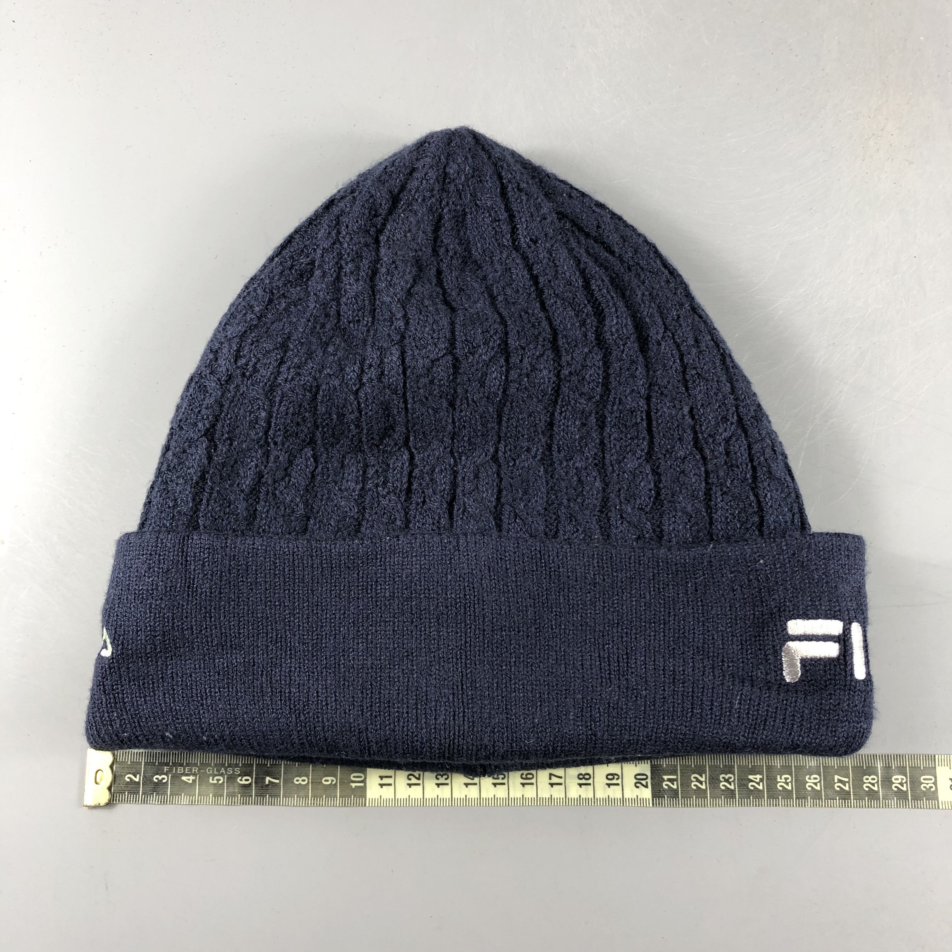 Fila × Vintage Fila x Thinsulate Beanie Snow Hat Snow Cap -D492 Size ONE SIZE - 4 Thumbnail