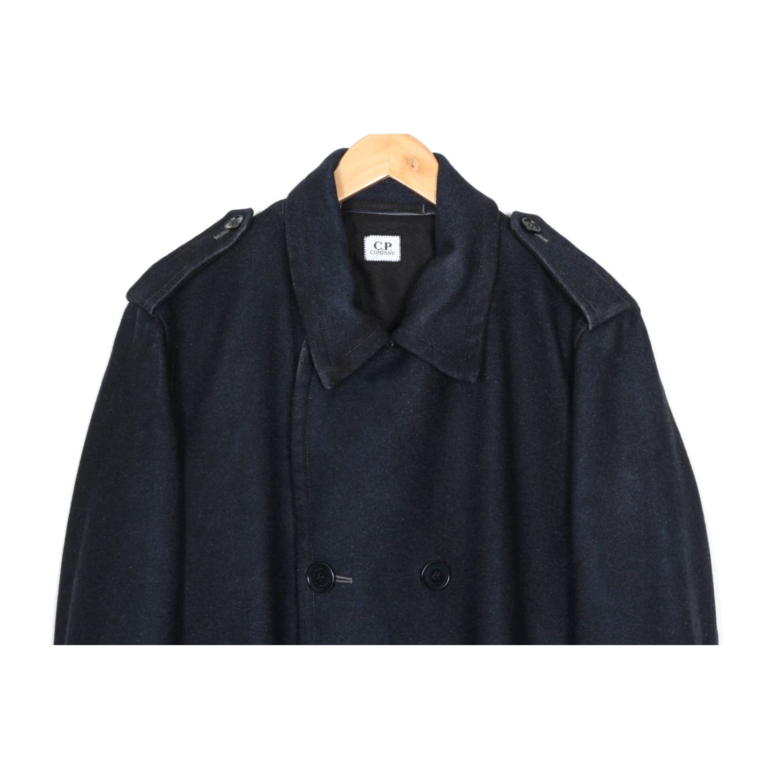 Doublet C.P. COMPANY Vintage Double Breasted Wool Pea Coat Men L EU 50 UK 40 Javaed? Size US L / EU 52-54 / 3 - 4 Thumbnail