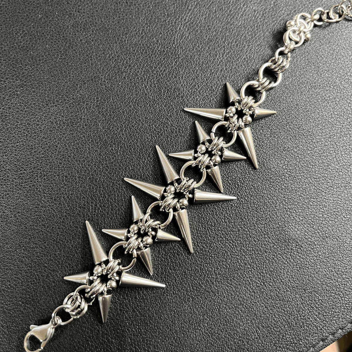 Japanese Brand Rivet Chain Bracelet Size ONE SIZE - 3 Thumbnail