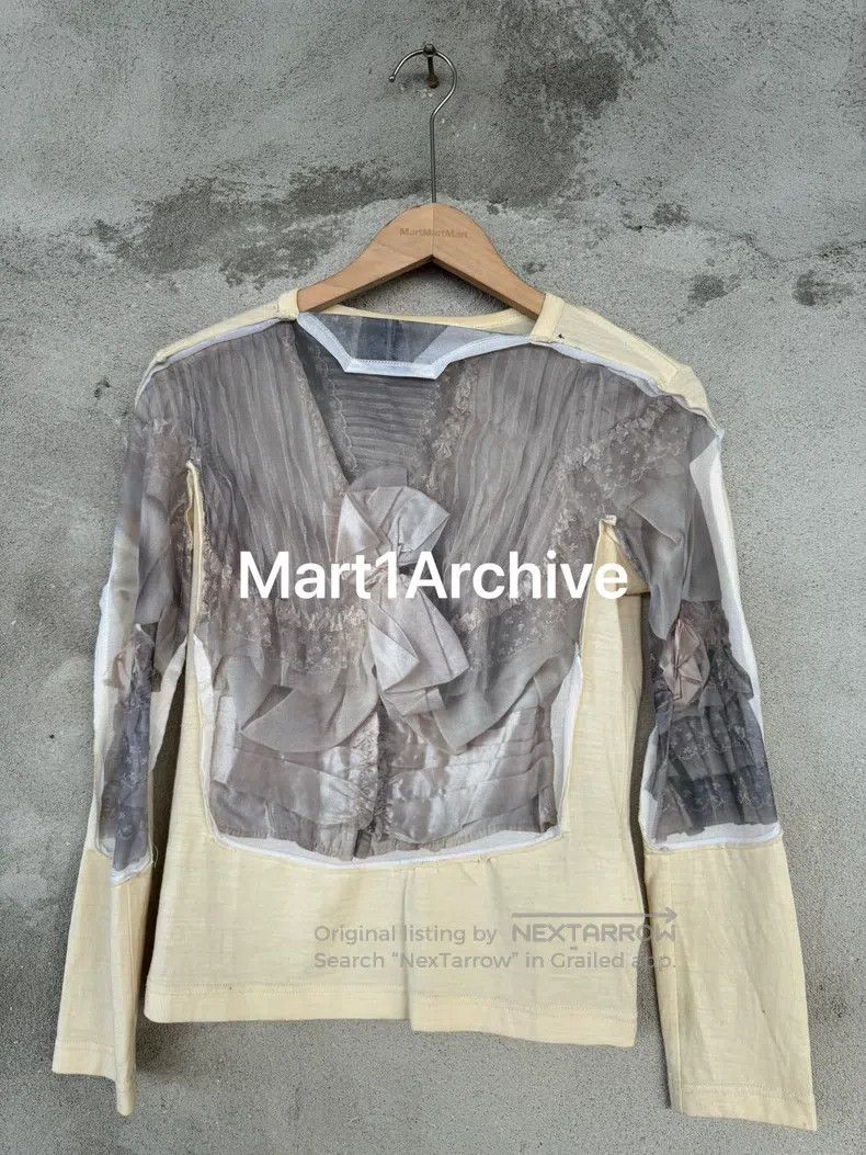 Comme des Garcons Comme Des Garcons Zombie bride mesh patchwork long sleeves Size S / US 4 / IT 40 - 1 Thumbnail