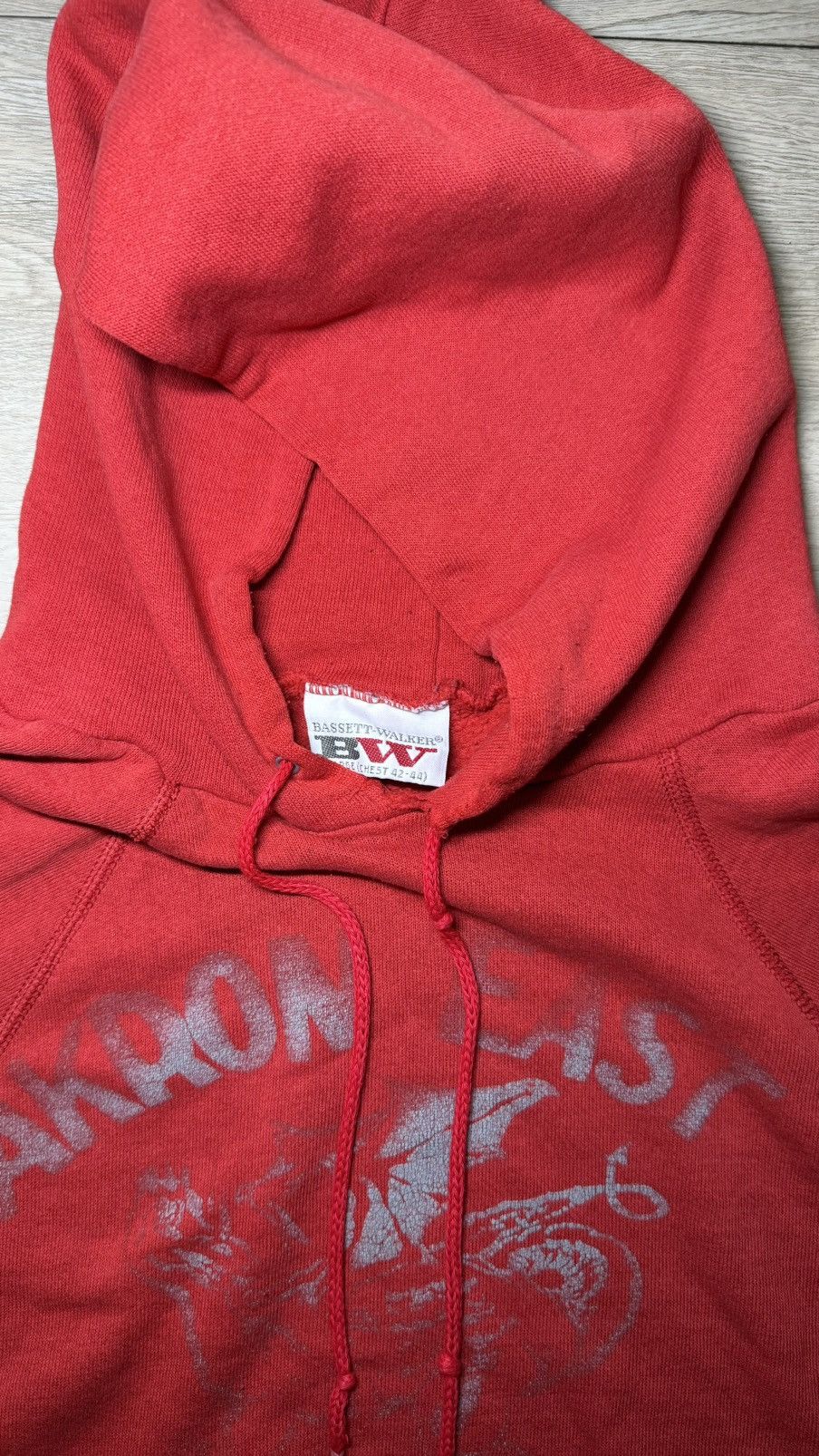 Vintage Vintage / Y2K 1980s Akron East Dragon Logo Hoodie Size US L / EU 52-54 / 3 - 5 Thumbnail
