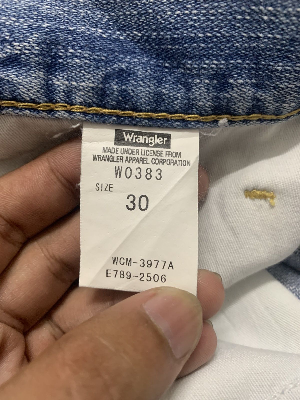 Vintage Vintage Light Wash Wrangler Jeans W31x31.5 Size US 31 - 10 Thumbnail