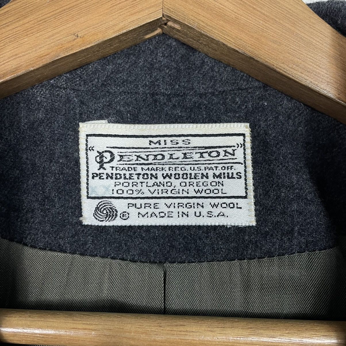 Pendleton Pendleton Women Wool Jacket Made In USA Size S / US 4 / IT 40 - 15 Thumbnail