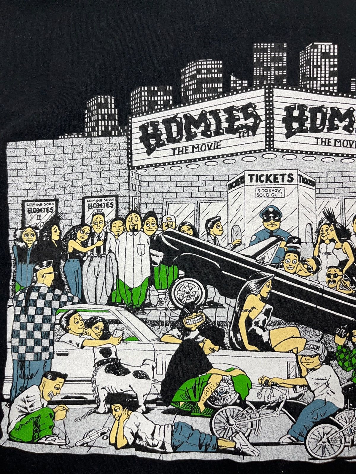 Homies Vintage Homies The Movie David Gonzales DGA Lowrider Shirt Size US XL / EU 56 / 4 - 12 Thumbnail