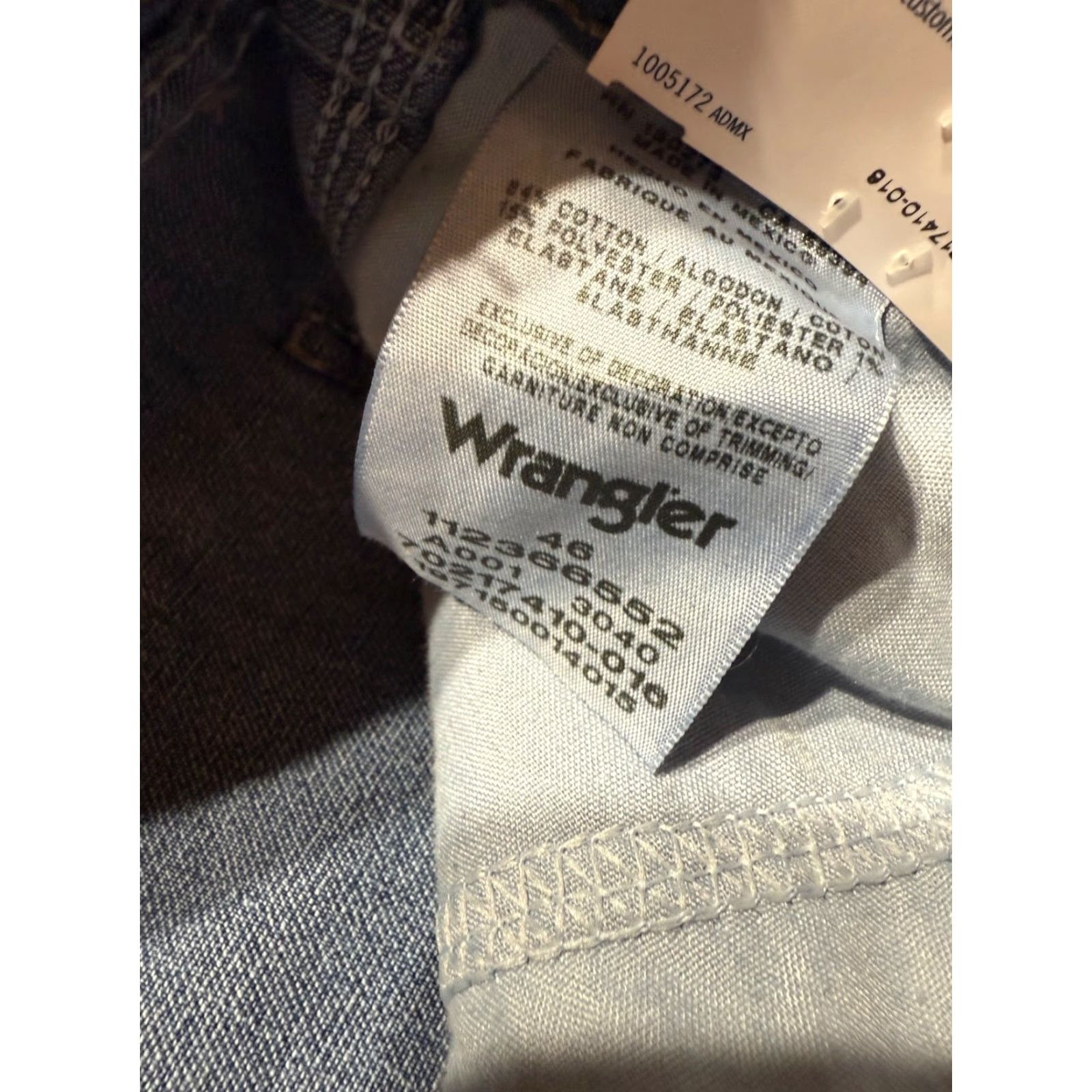Wrangler Wrangler Mens Shorts 46 Carpenter Utility 11" Inseam Blue Denim Flex NEW Size US 30 / EU 46 - 6 Thumbnail